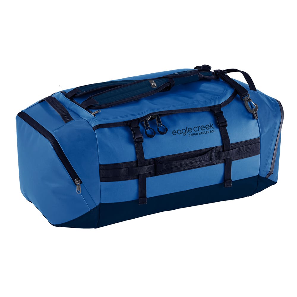 Cargo Hauler Duffel 90L - Aizome Blue