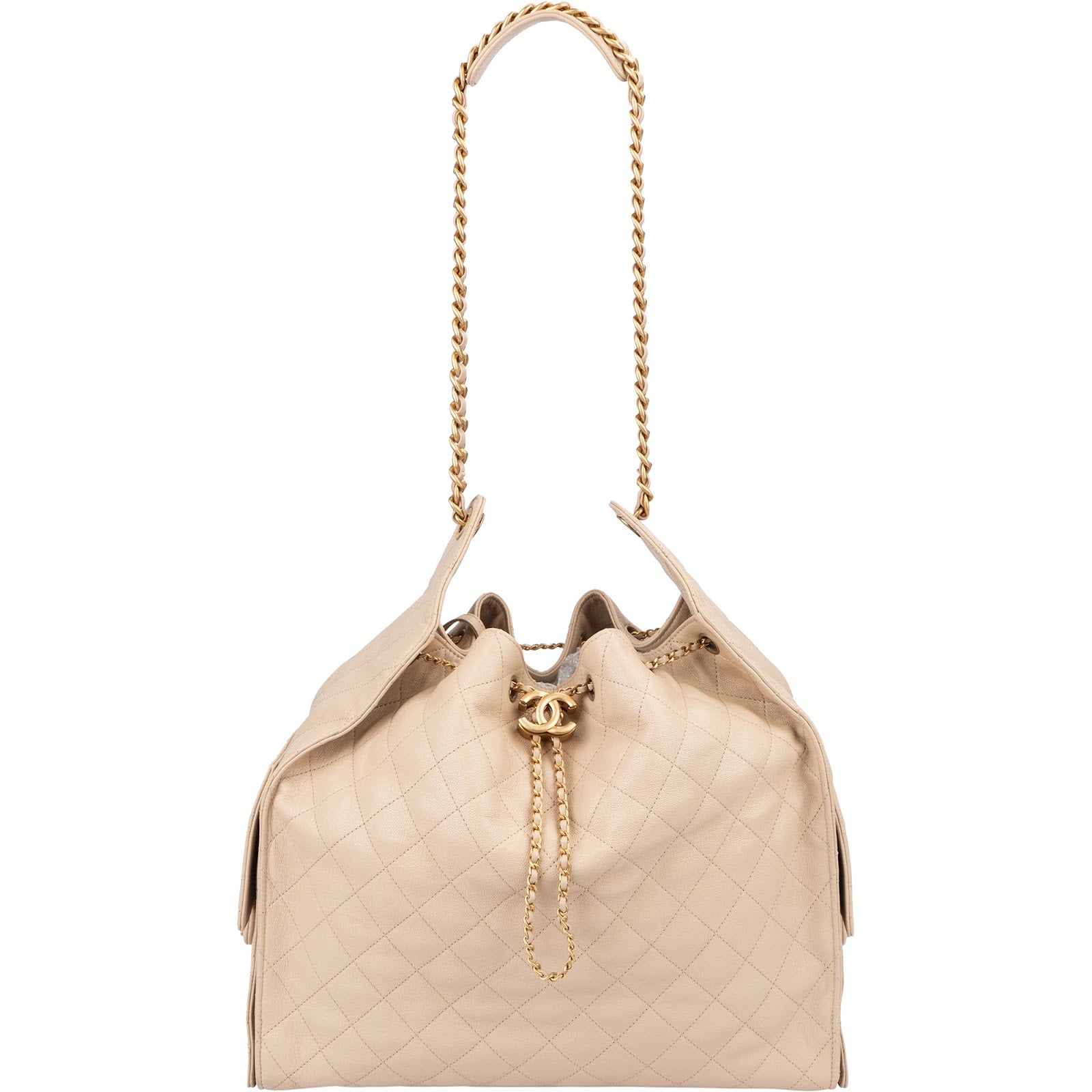 Chanel – 25 Maxi Drawstring Schultertasche