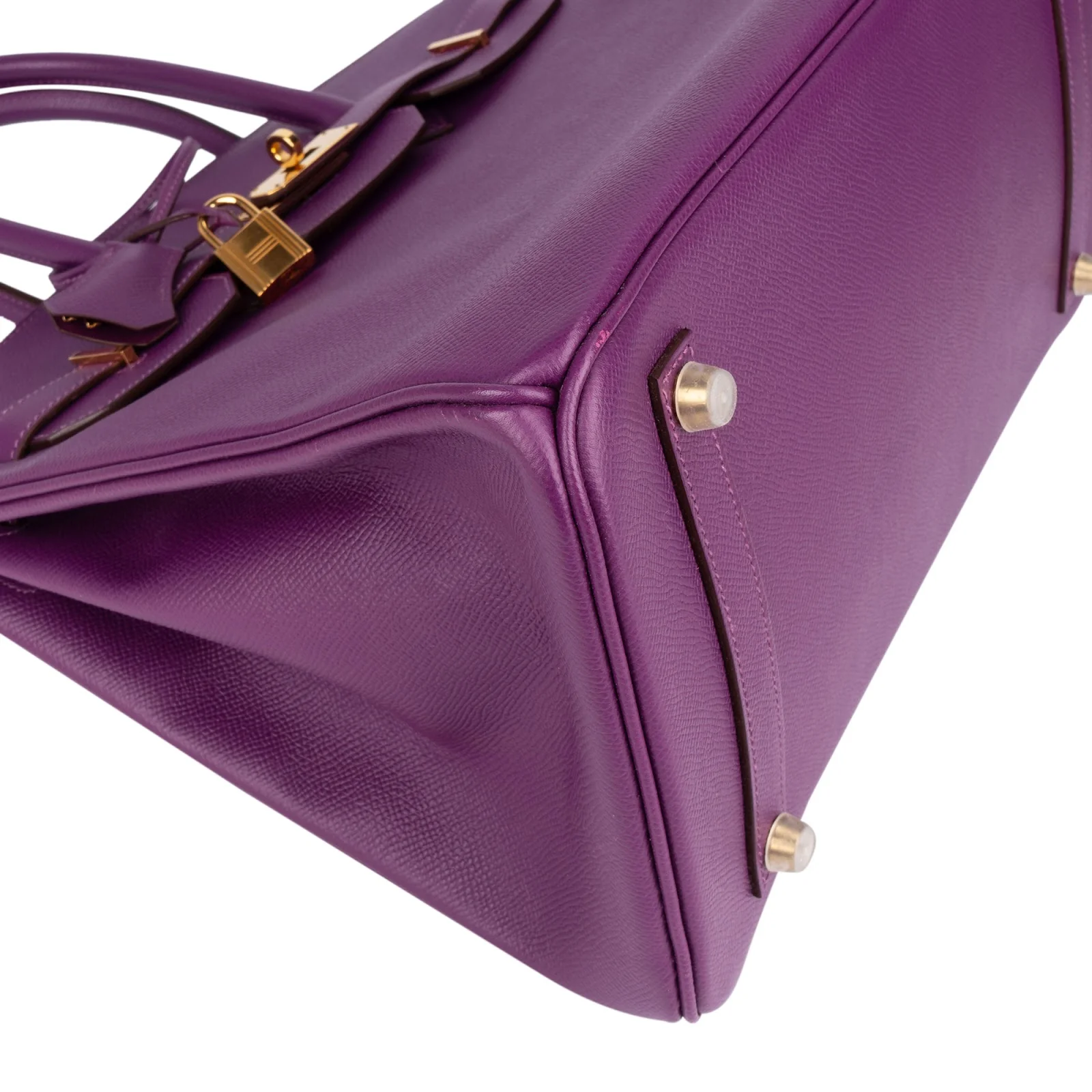 Hermès Violet Epsom Leather Birkin 35 Handbag