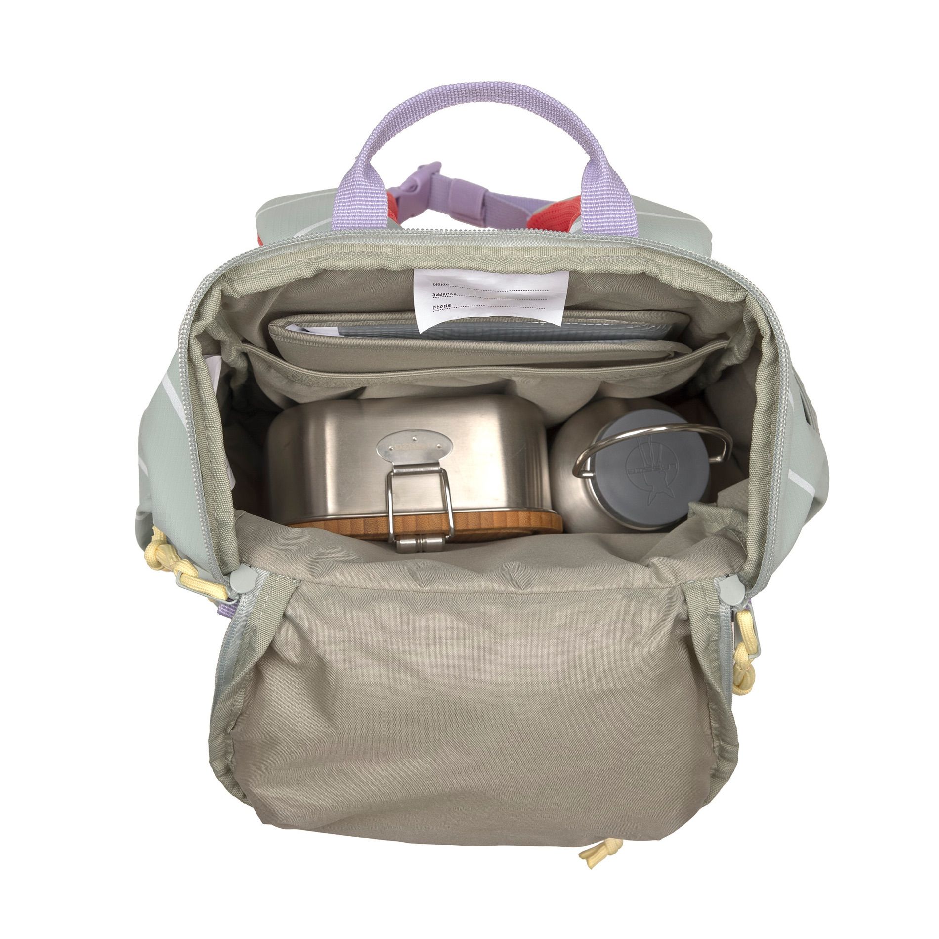 Mini Outdoor Backpack Up Happy Trails - flower