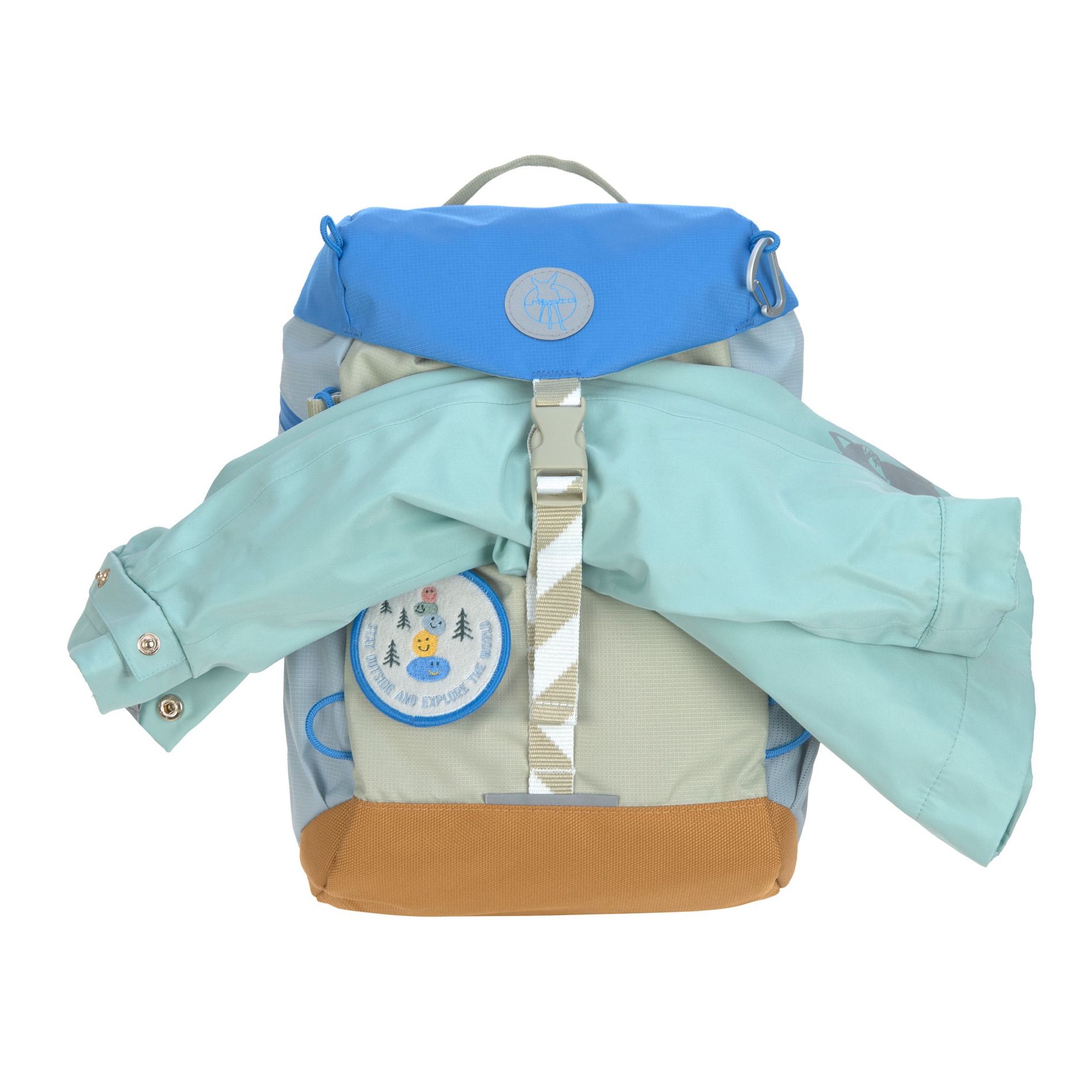 Mini Outdoor Backpack Sunny Explorer - green/blue