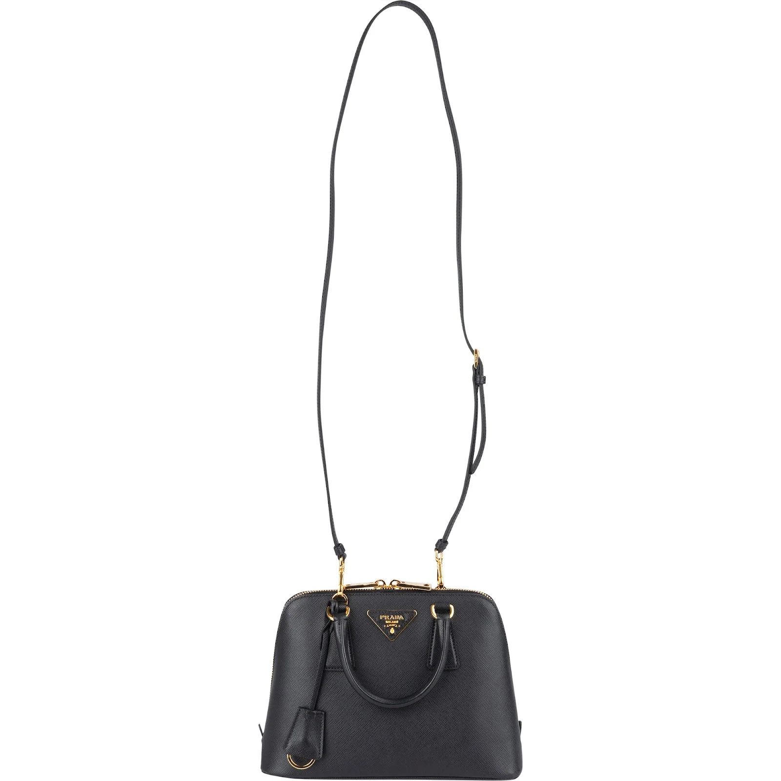 Prada Saffiano Leather Promenade Handbag