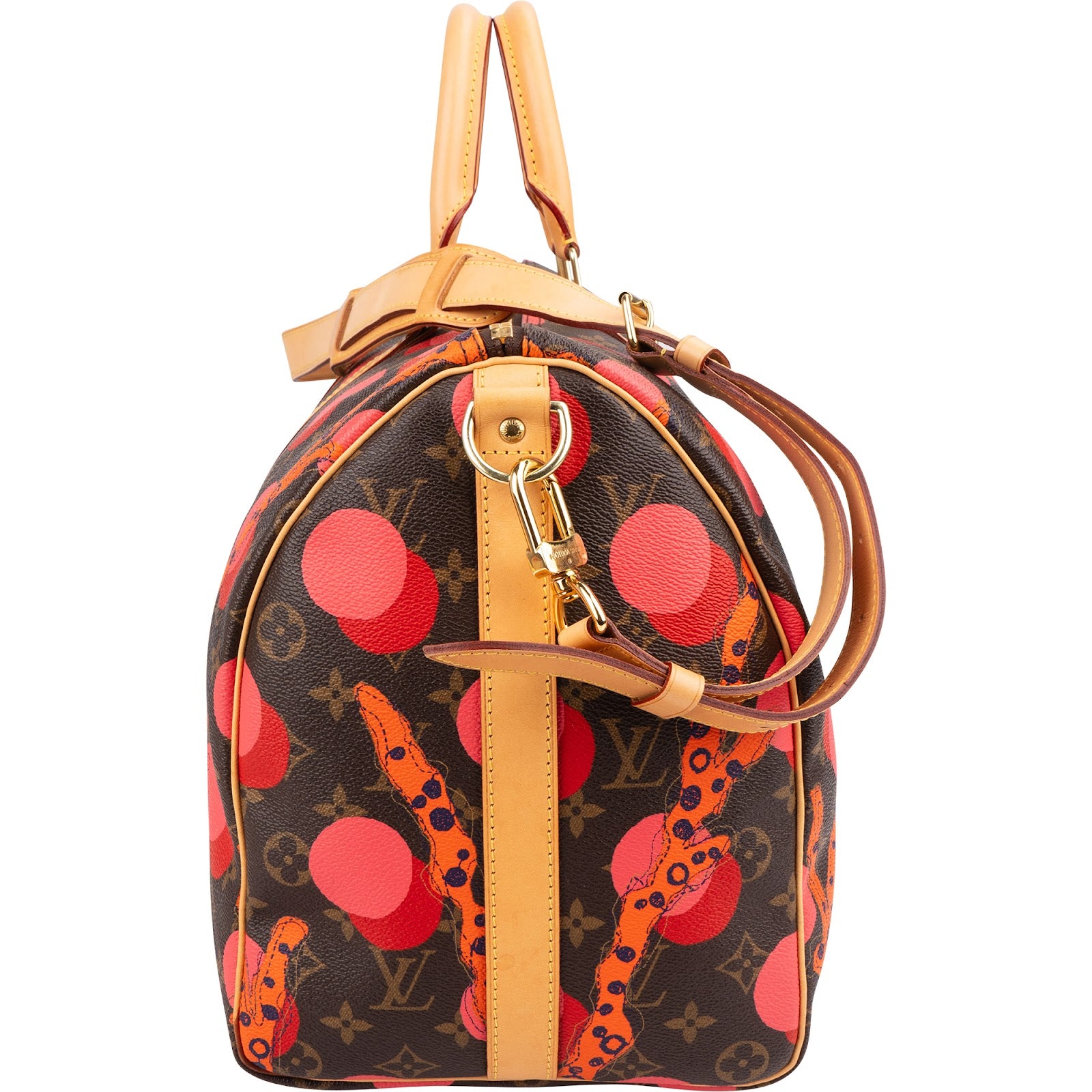 Torba podróżna Louis Vuitton Monogram Canvas Limited Yayoi Kusama Ramages Dots Keepall 45 Bandoulièr