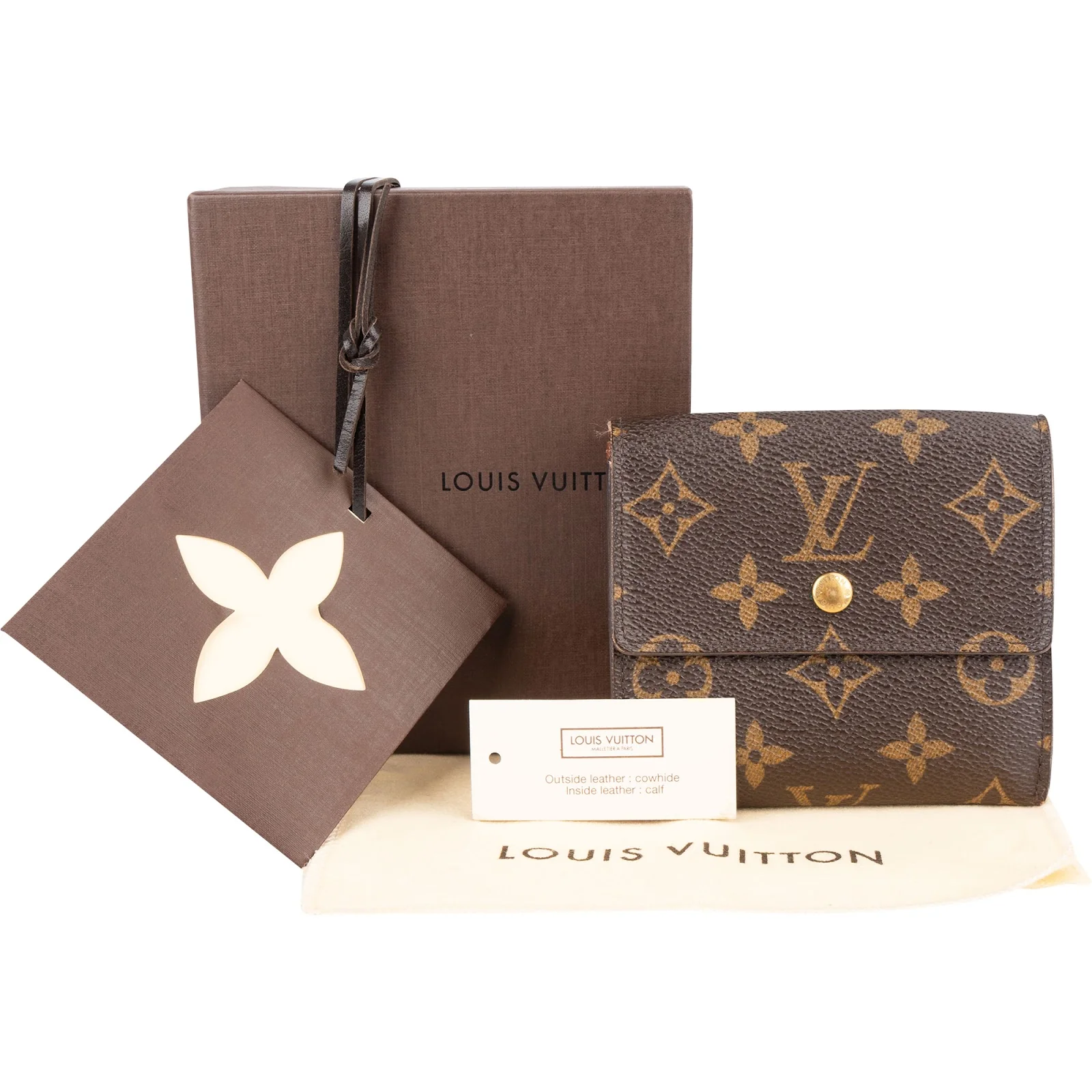 Louis Vuitton Monogram Canvas Elise Wallet