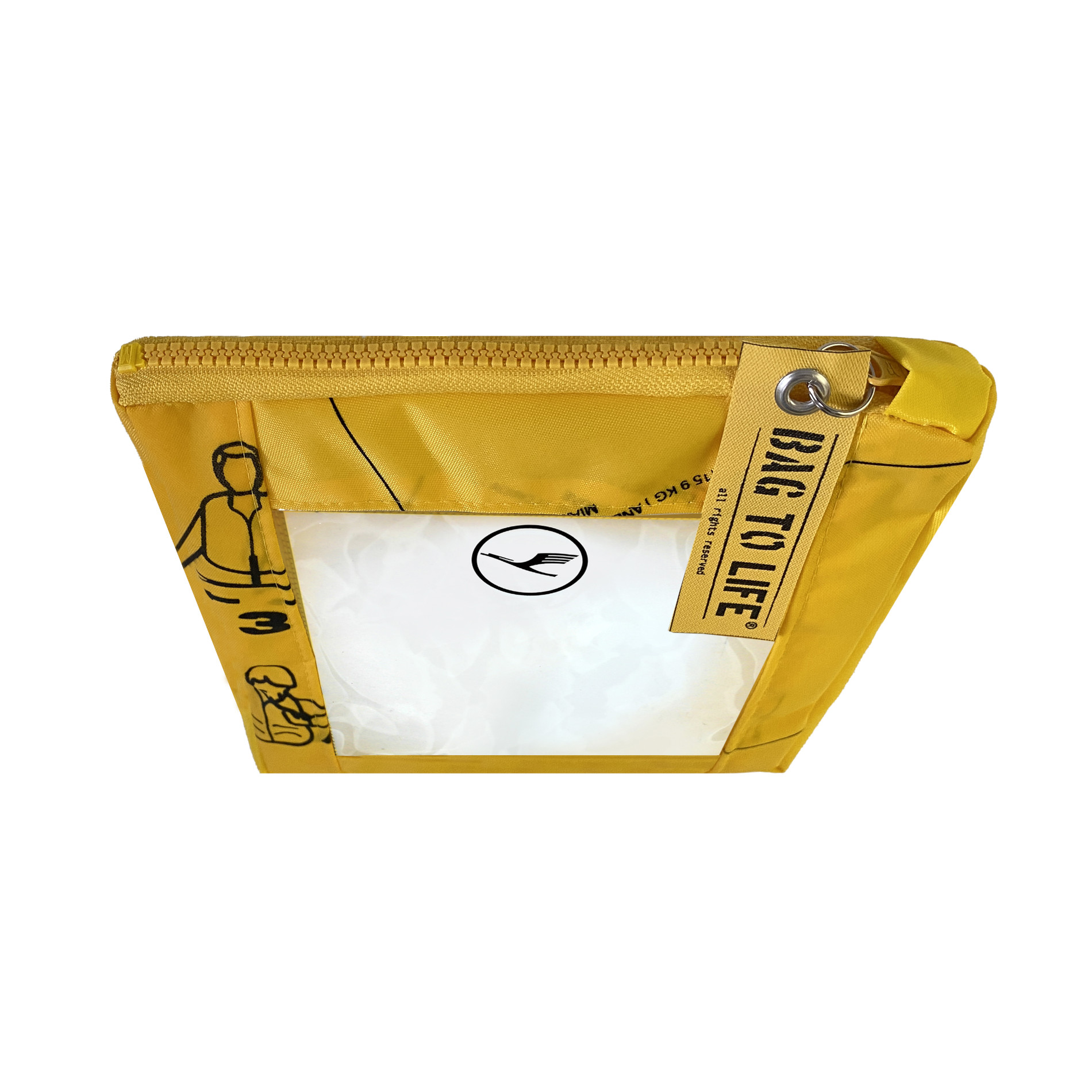 Carry on Cosmetics Liquidbag - gelb