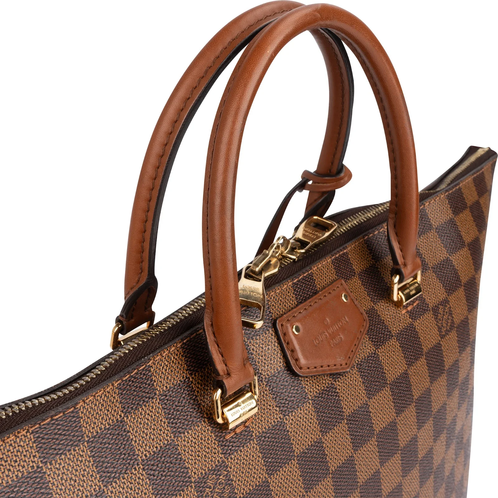 Louis Vuitton Monogram Damier Ebene Belmont MM Handbag