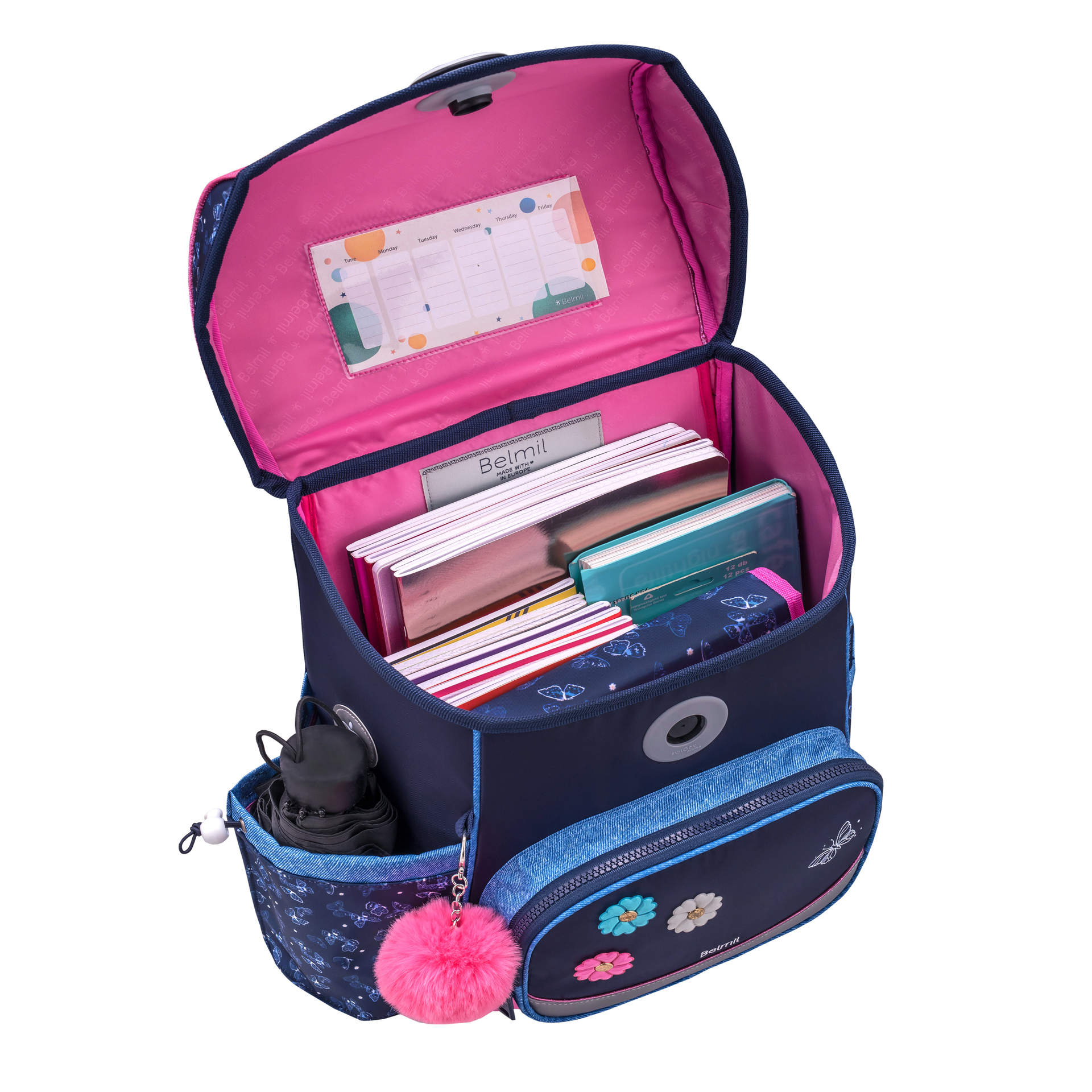 Compact Plus Schulranzenset 5-teilig - "Sapphire"