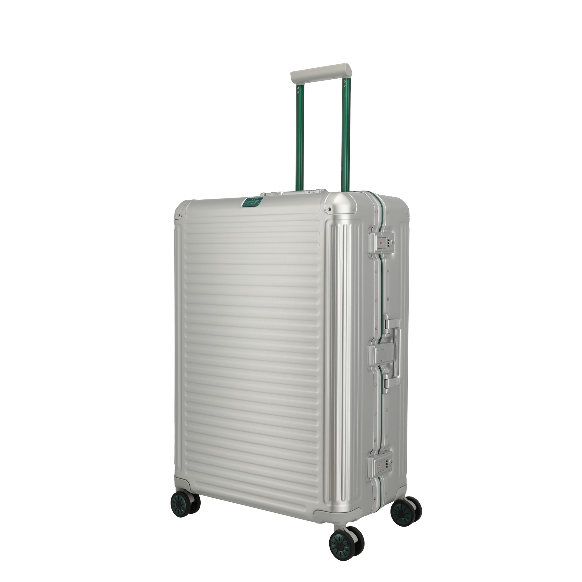 NEXT Trolley L (75 Jahre Edition) - Silber-Grün