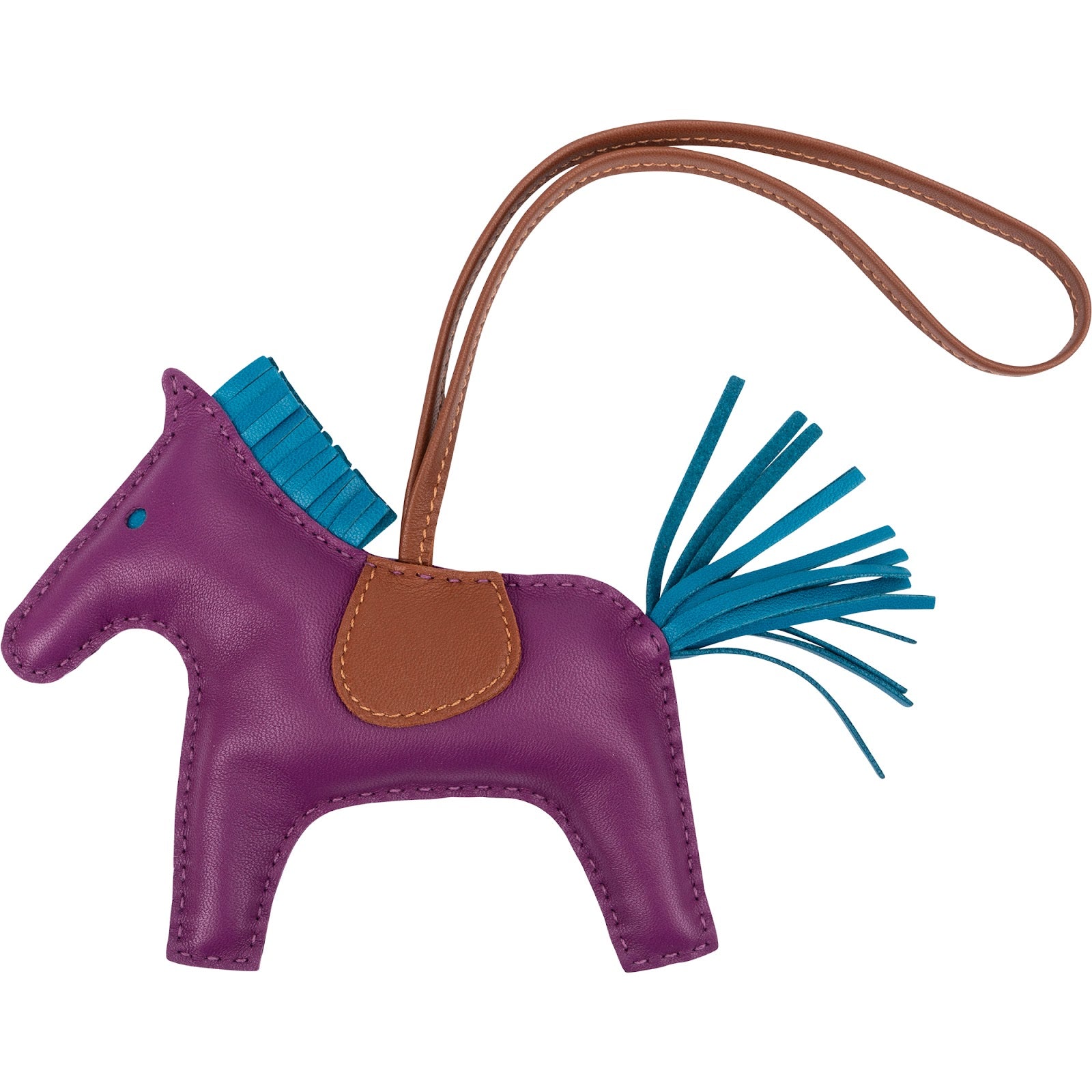 Hermès - Anemone Blue Izmir Rodeo MM-hanger