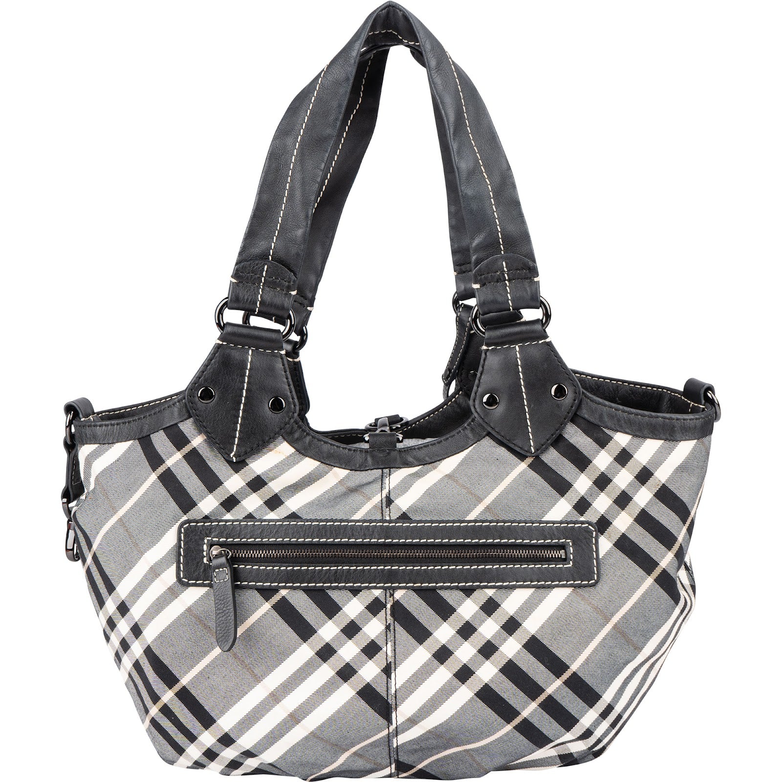 Burberry - Reversible Hobo Shoulder Bag