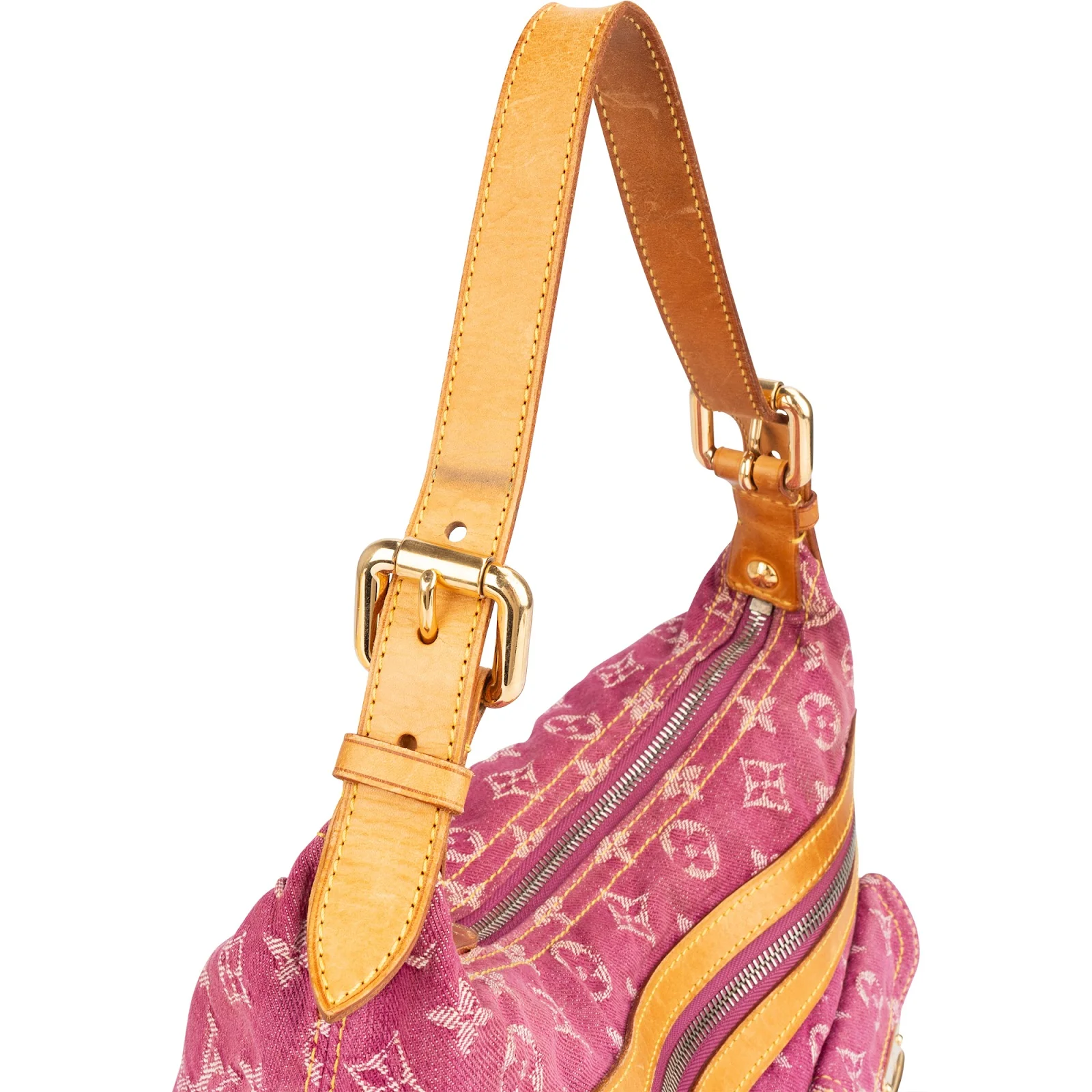 Louis Vuitton Monogram Denim Baggy PM Shoulder Bag