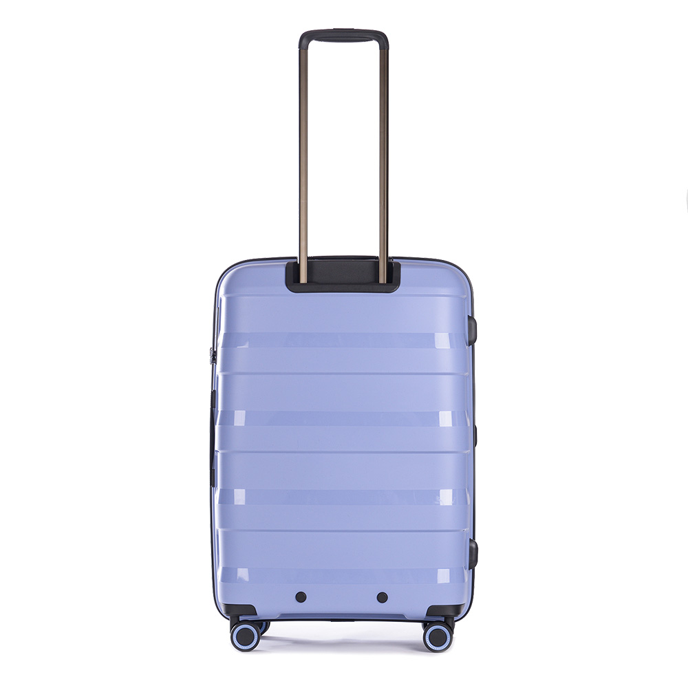 Straw - Hartschalen-Koffer M (bis 66cm) - light blue