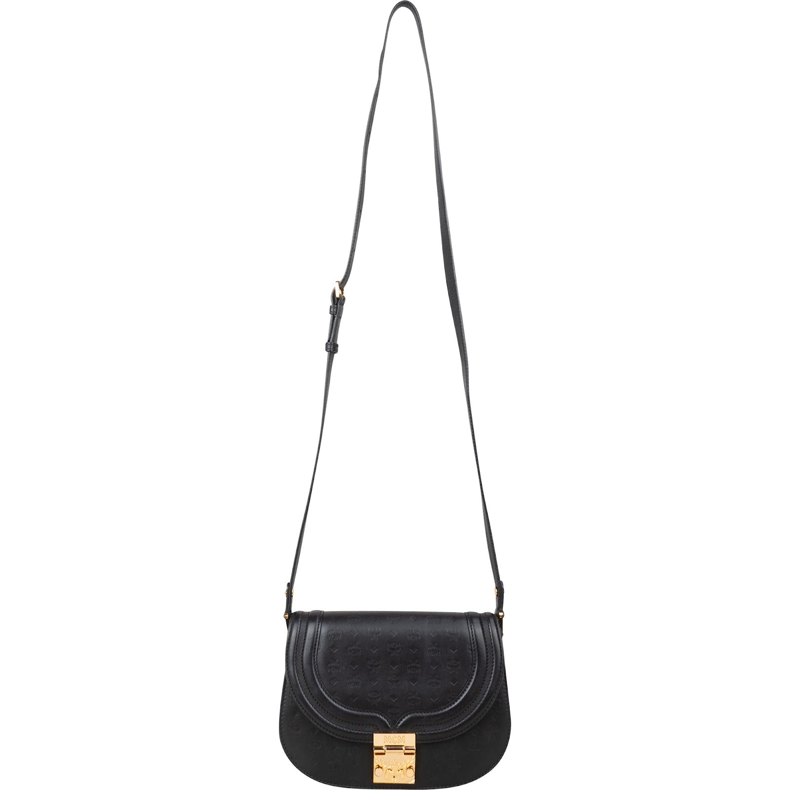 MCM - Patricia Saddle Crossbody Bag