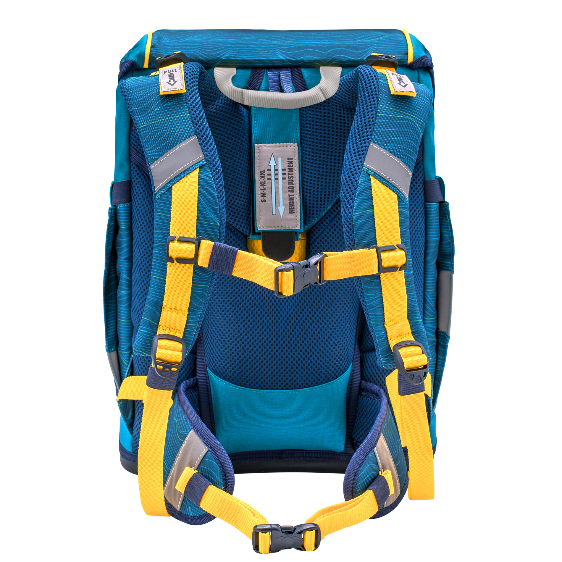 Smarty ergonomisches Schulranzenset 5tlg. - Waves Orange