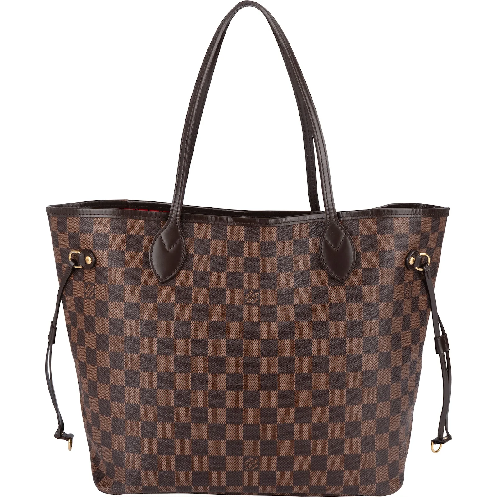 Louis Vuitton Monogram Damier Ebene Neverfull MM Shopper