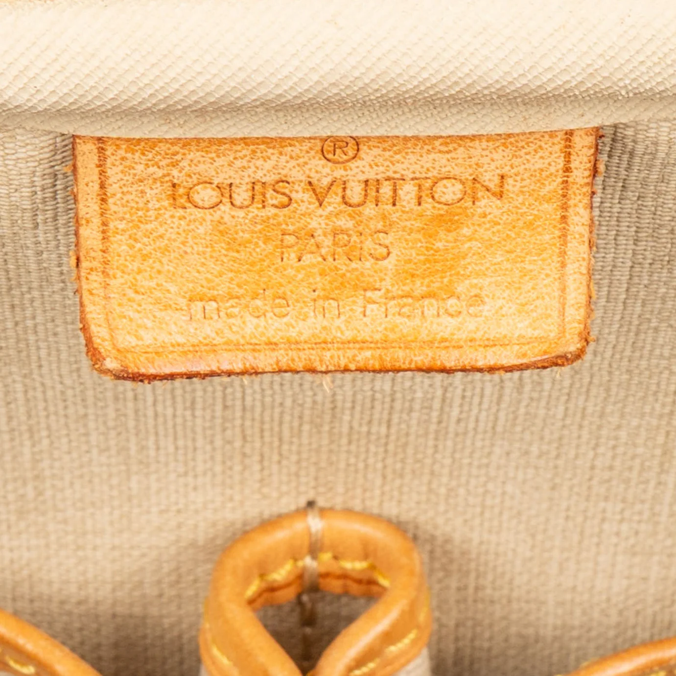 Louis Vuitton Canvas Monogram Deauville Handbag