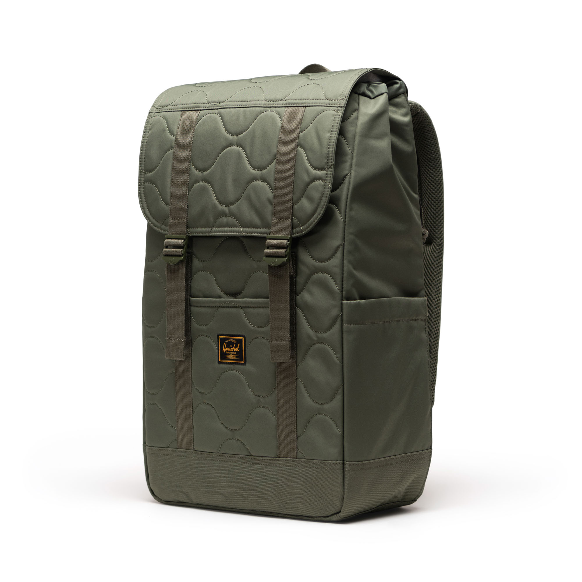 Retreat Quilted Capsule Rucksack - Beetle