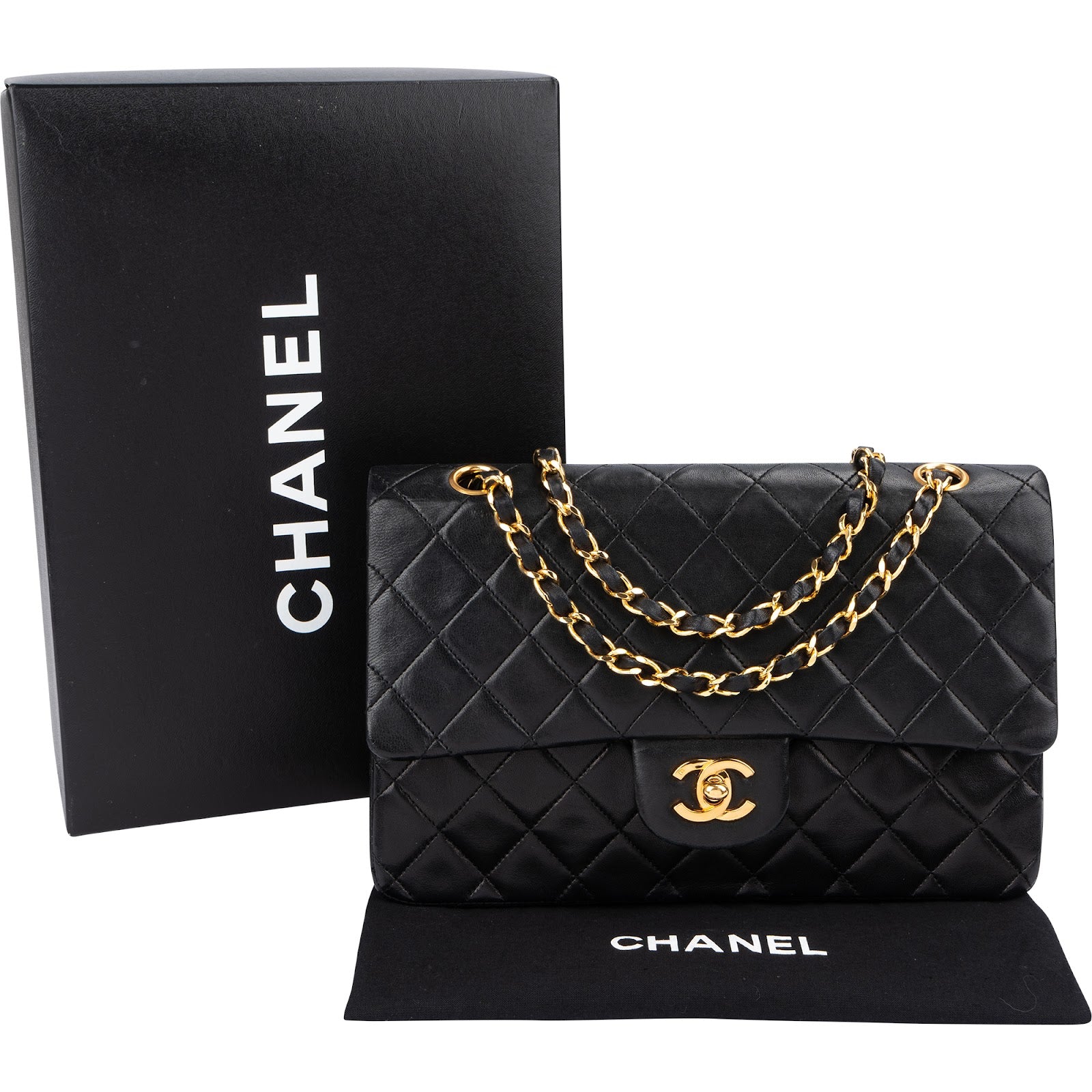 Chanel - Medium Double Flap Schultertasche