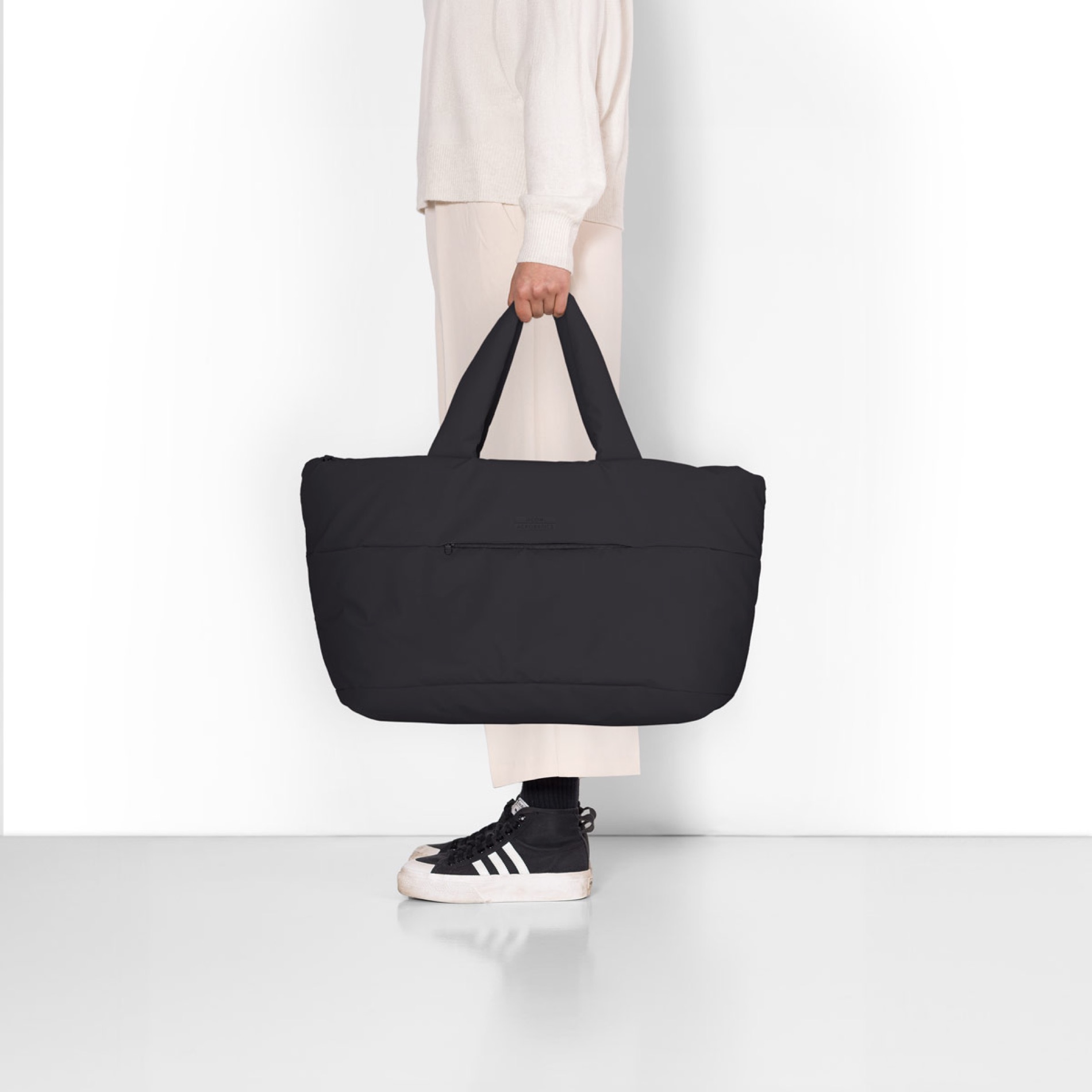 Olivia Puffy Bag Large Moss - Black