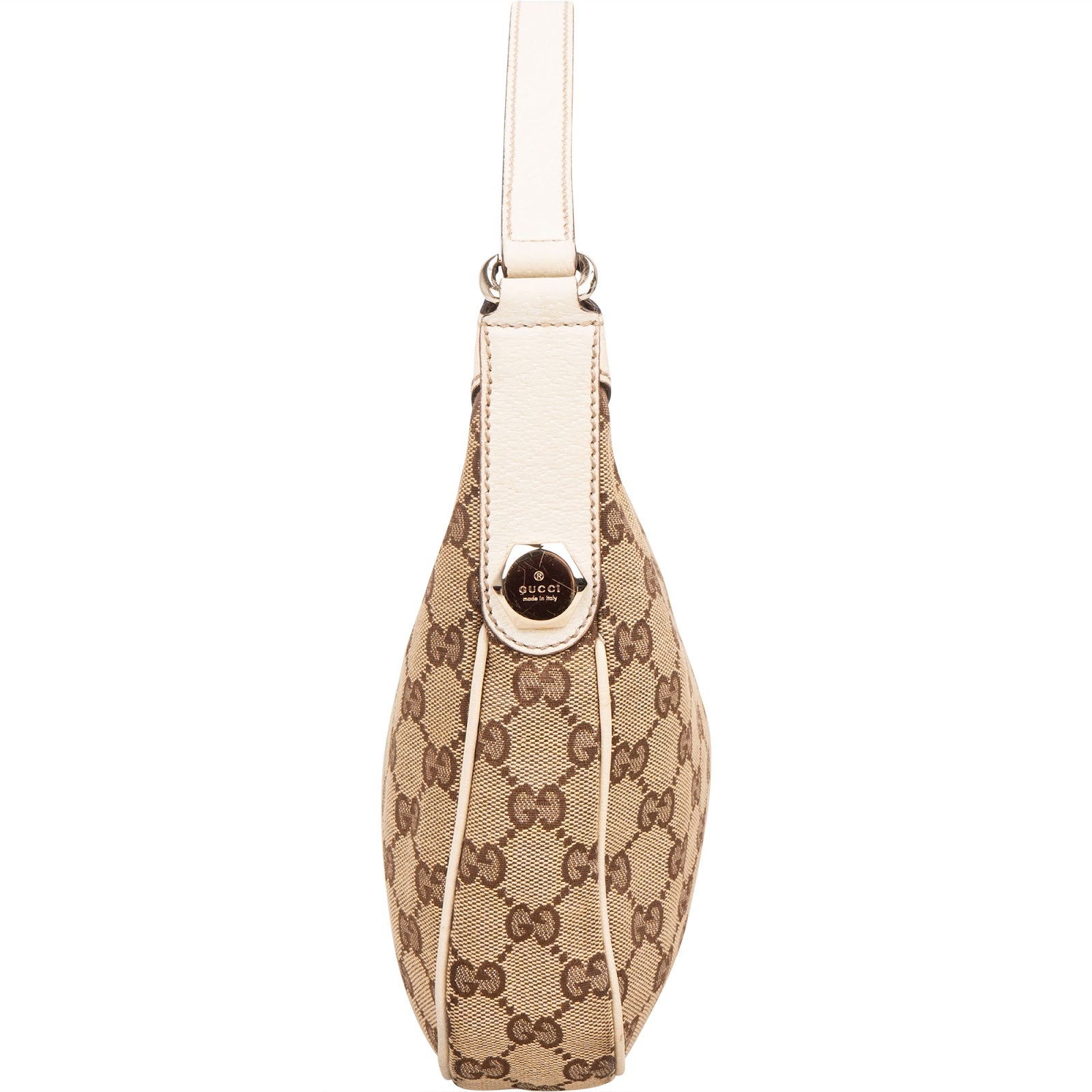 Gucci Monogram GG Canvas Small Hobo Shoulder Bag
