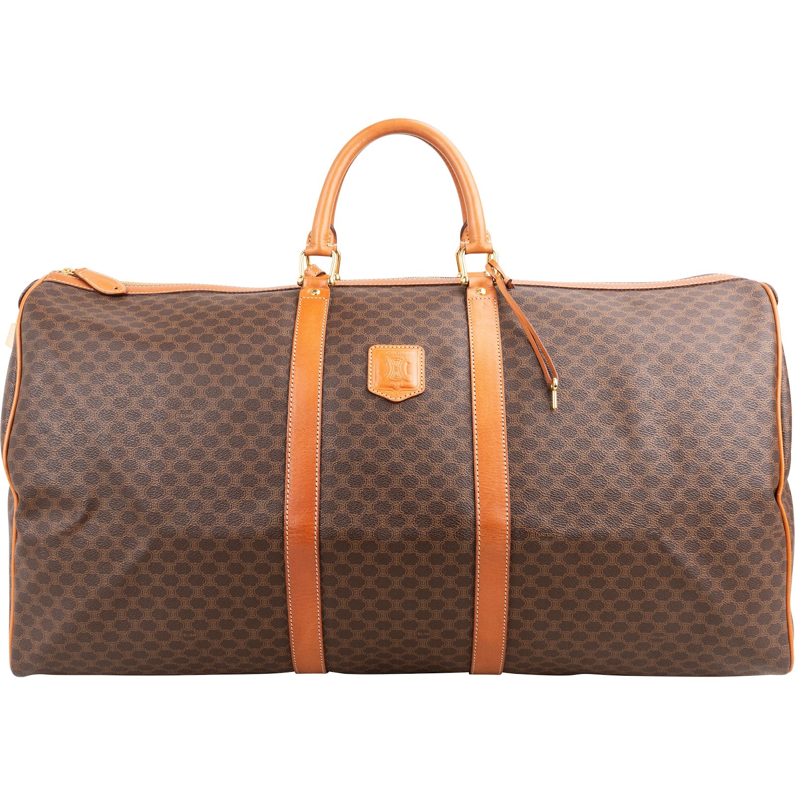 Céline – Monogram Macadam Boston 60 Reisetasche