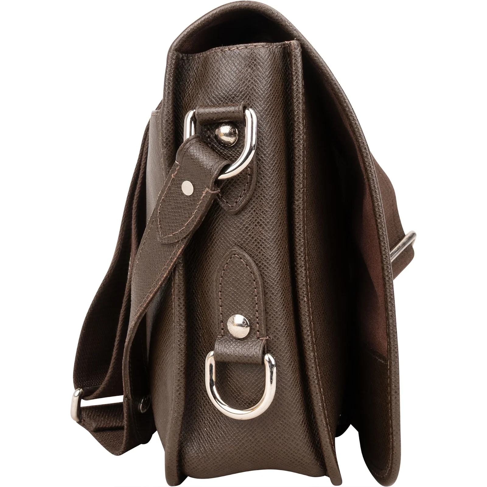 Louis Vuitton Taiga Leather Roman MM Messenger Crossbody Bag