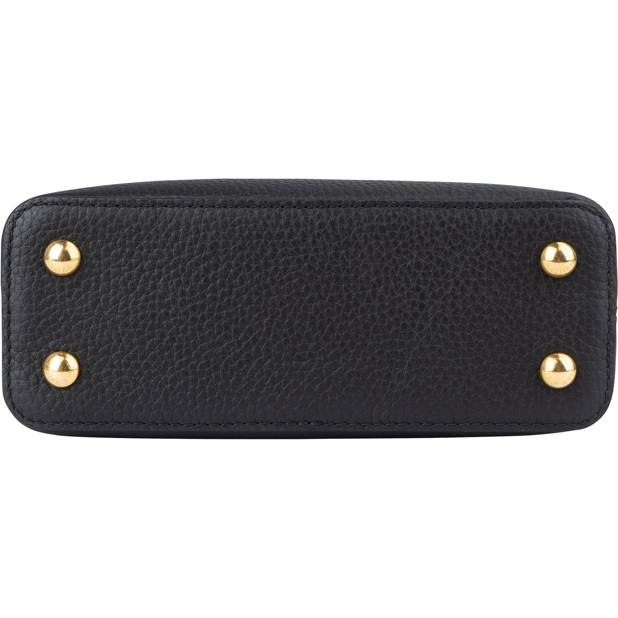 Louis Vuitton Taurillon Leather Flower Mini Capucines BB Handbag