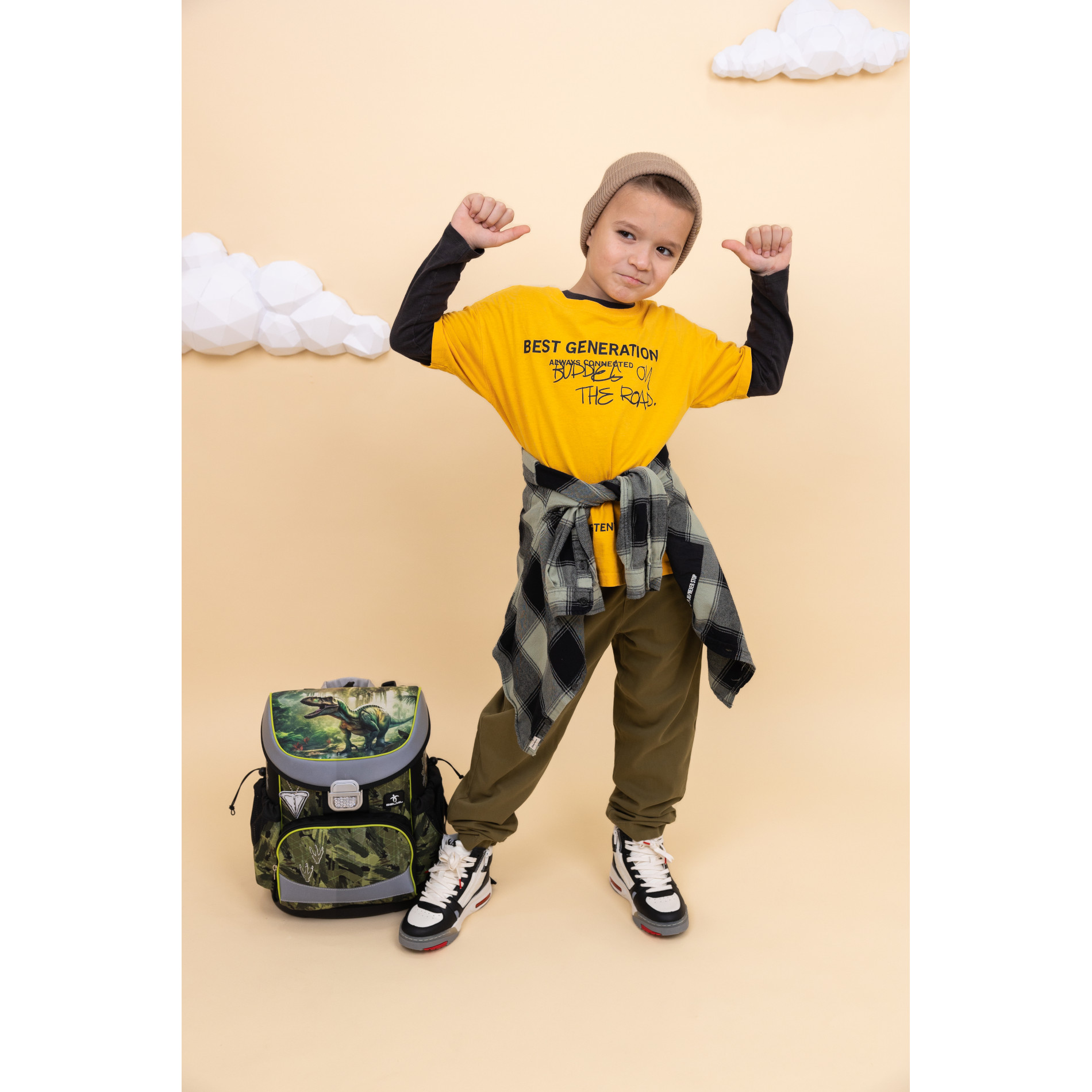 Mini-Fit ergonomisches Schulranzenset 4tlg. - Lost World