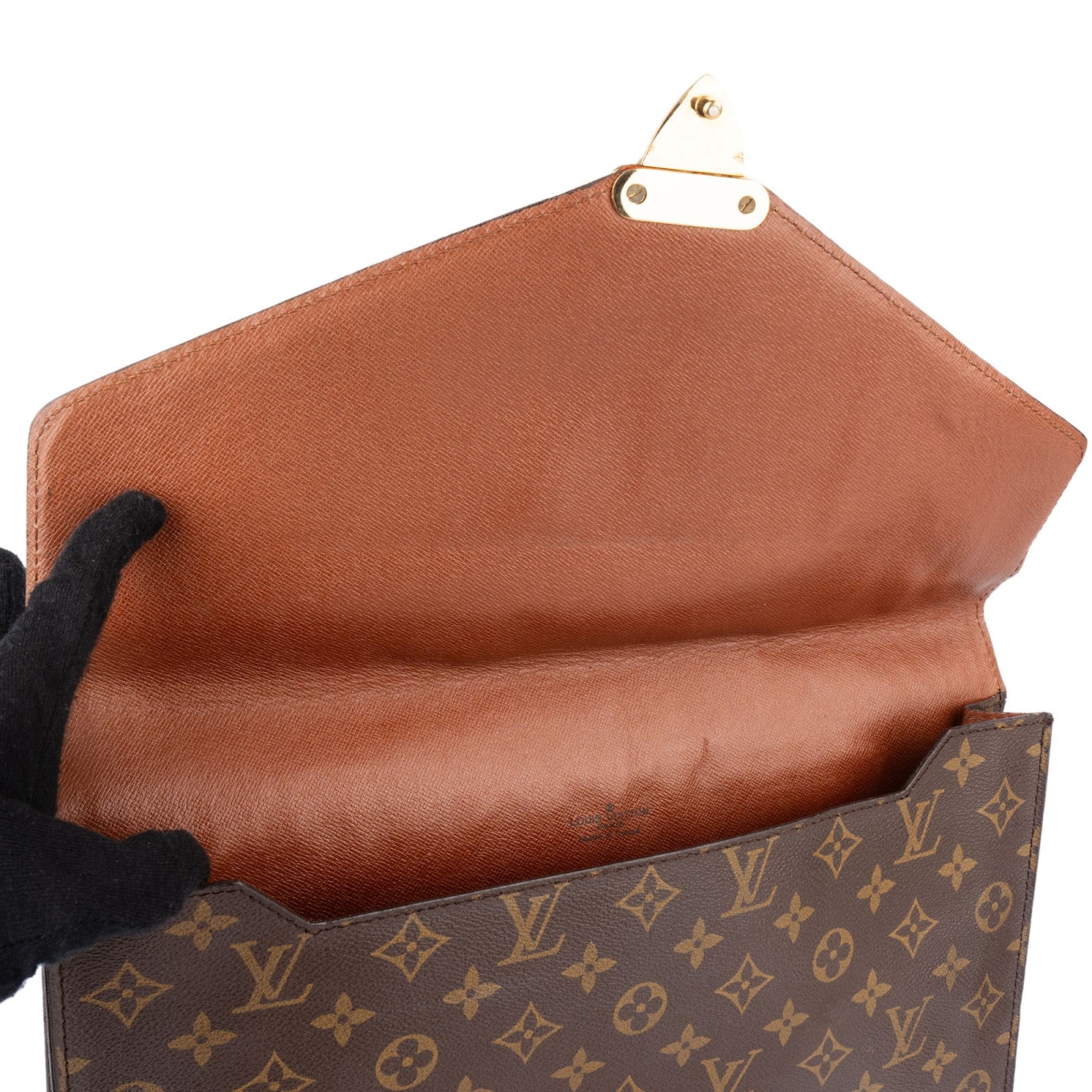 Louis Vuitton Monogram Canvas President Classeur Laptophülle