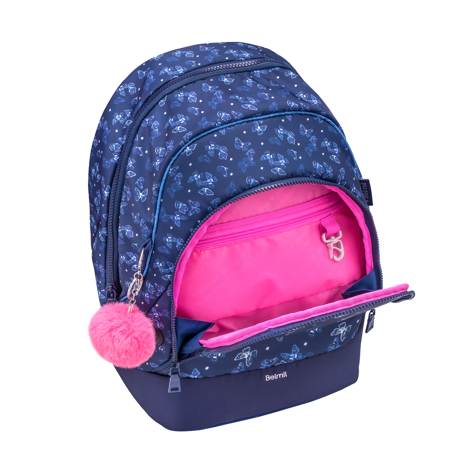2-IN-1 Schultasche & Gürteltasche 2-teilig - Sapphire