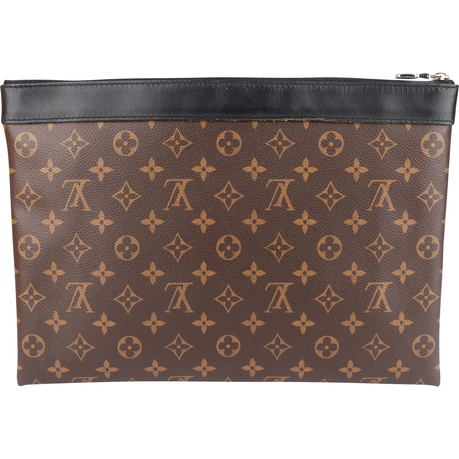 Louis Vuitto Monogram Macassar Pochette Voyage Laptophülle