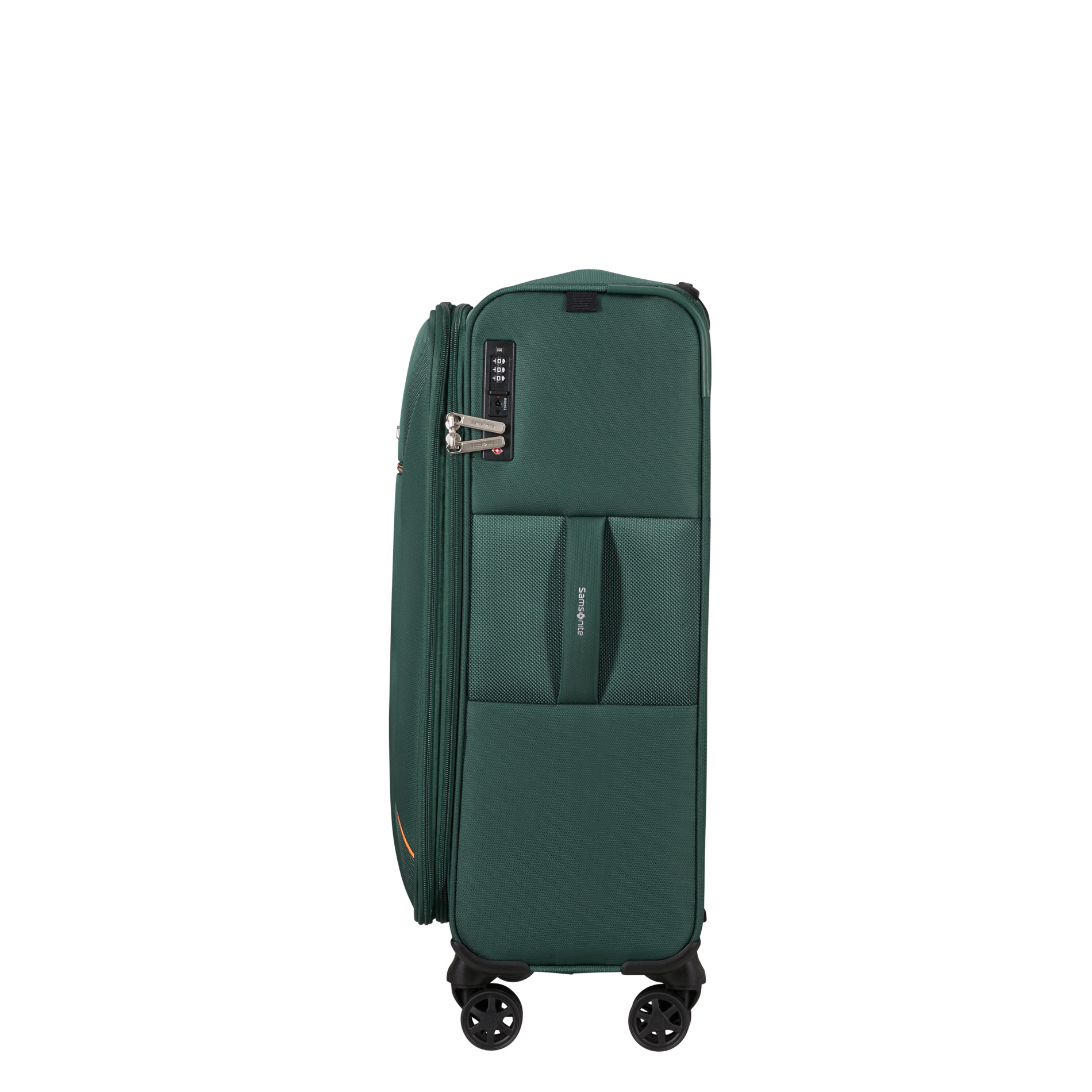 BASE BREEZE Trolley M (67 cm) erweiterbar - DARK GREEN