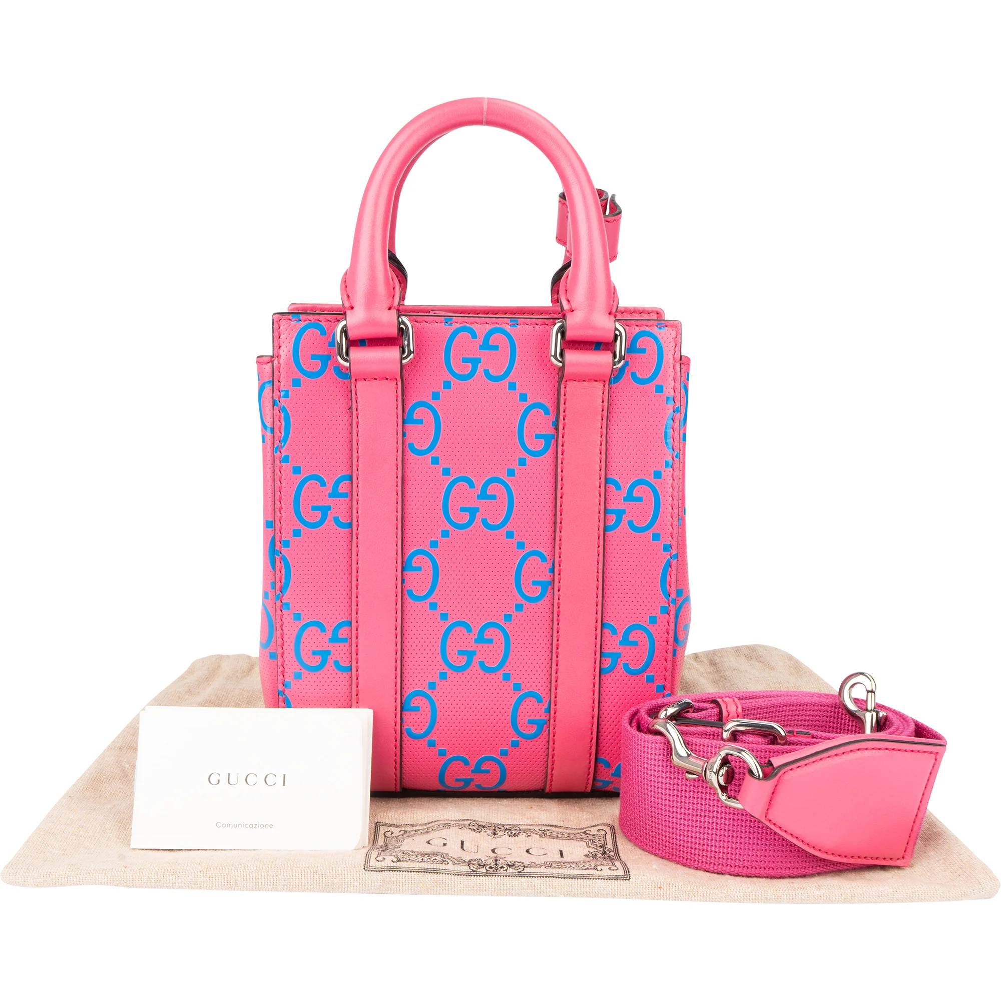 Gucci GG Tennis Monogram Mini Handbag