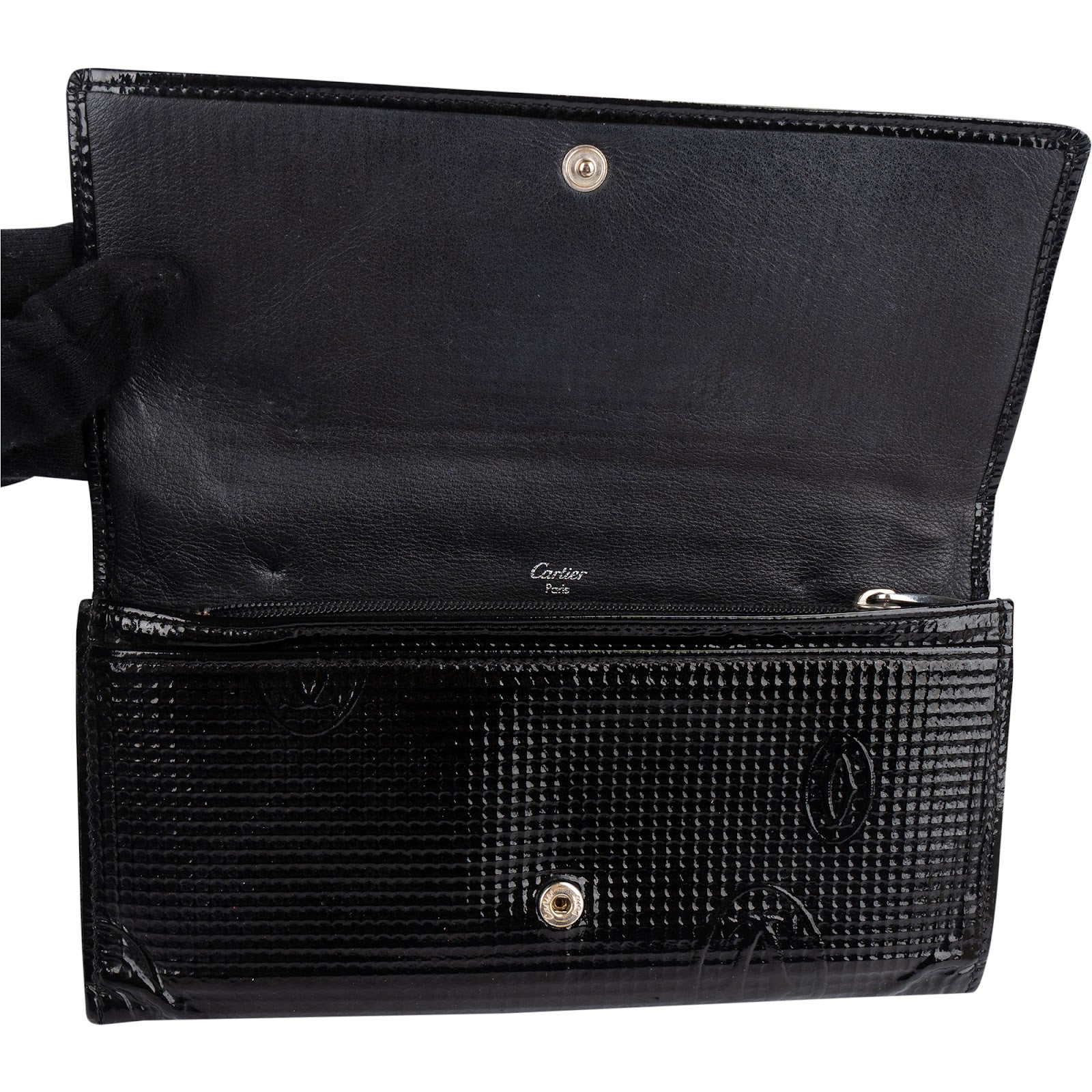 Cartier Patent Leather Limited Happy Birthday Collection Wallet