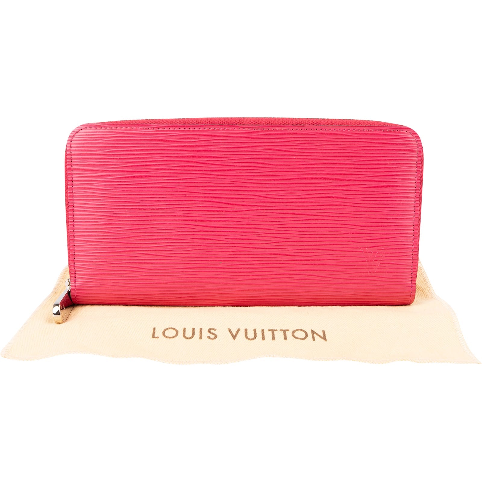 Louis Vuitton - Pink Epi Leather Zippy Wallet