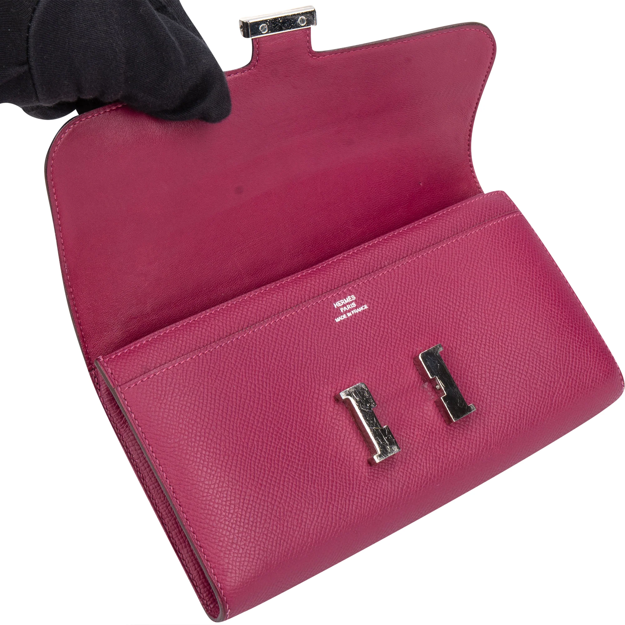 Hermès Epsom Leather Constance H Wallet