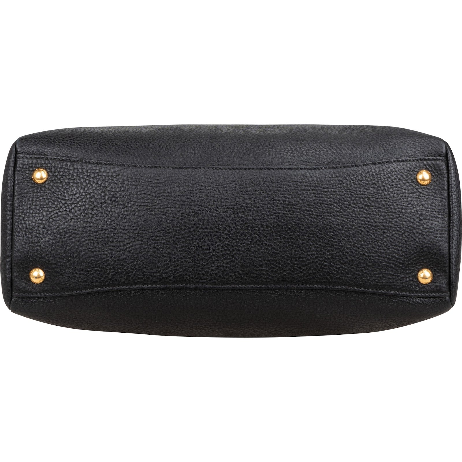 Prada Vitello Daino Leather Bauletto Handbag
