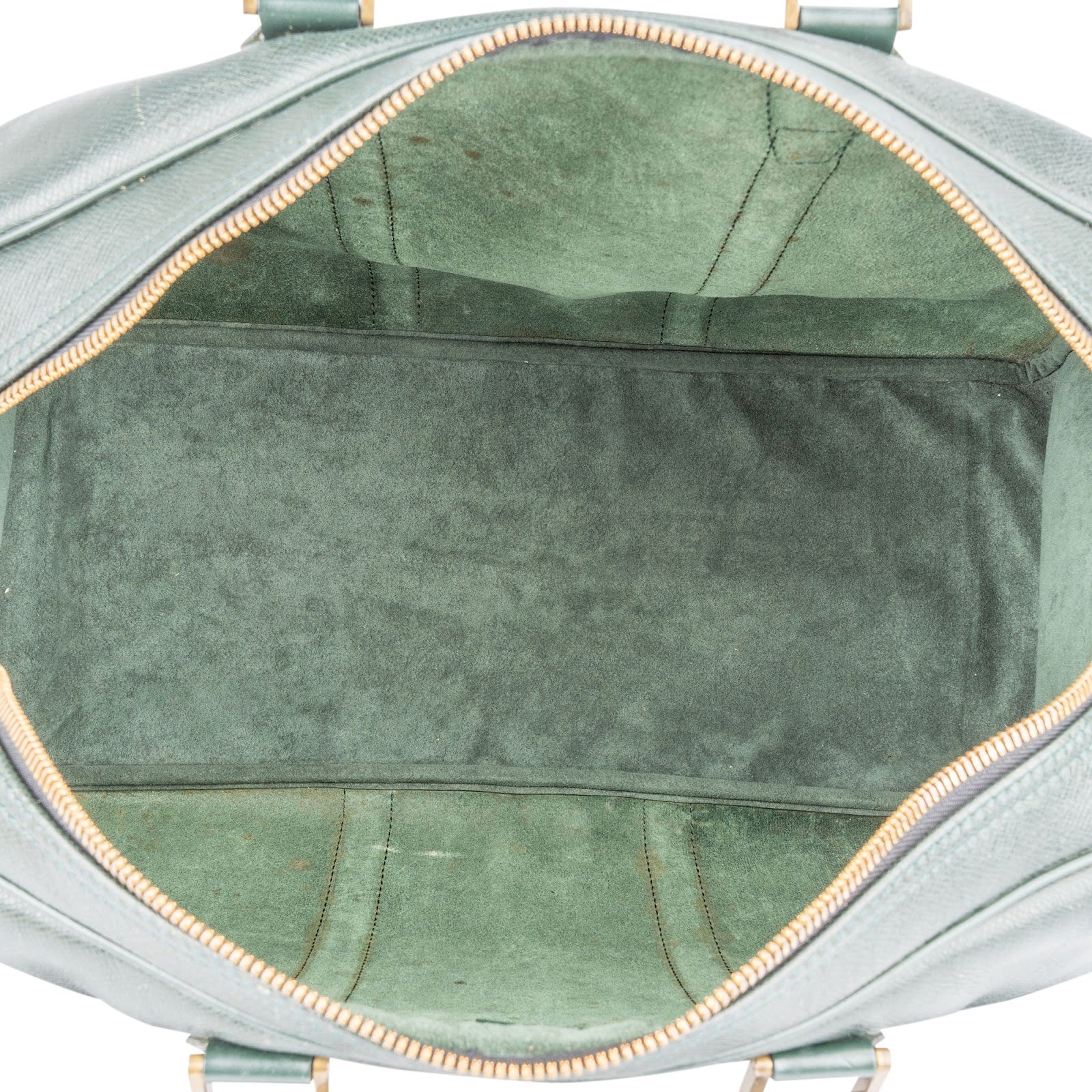 Louis Vuitton Green Taiga Leather Kendall 45 Bandoulière Reisetasche