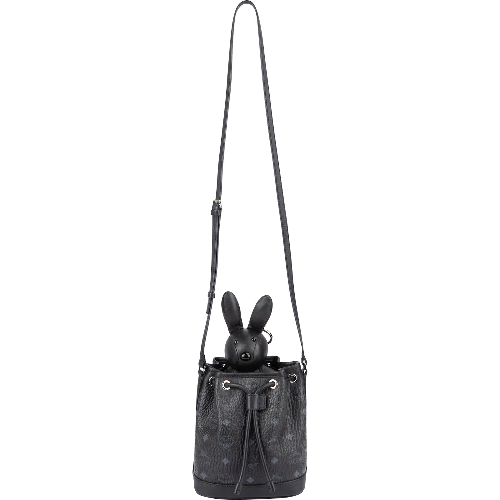 MCM - Rabbit Drawstring Small Bucket Crossbody Bag
