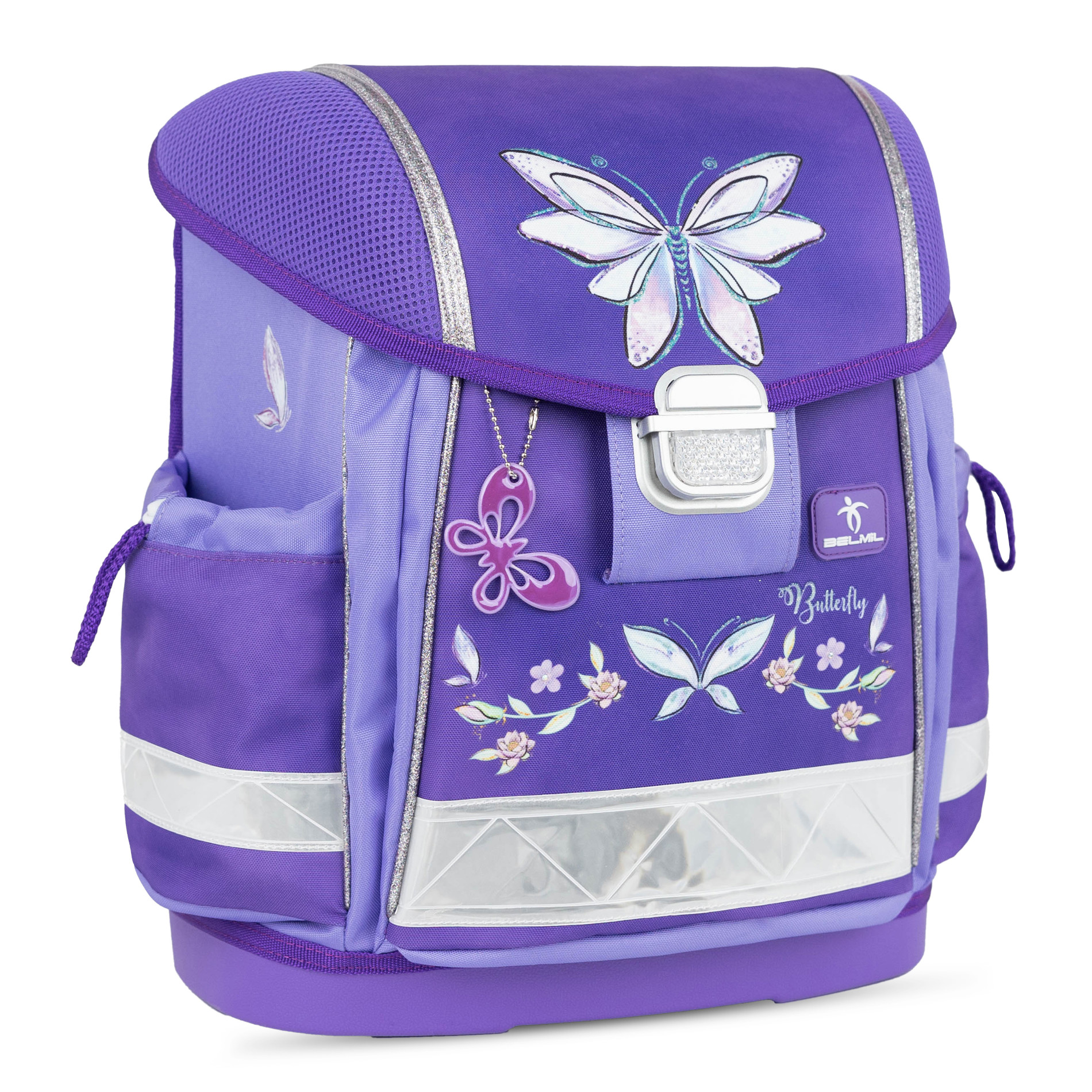 Belmil Classy ergonomisches Schulranzen-Set 4-teilig "Starlight Wings"