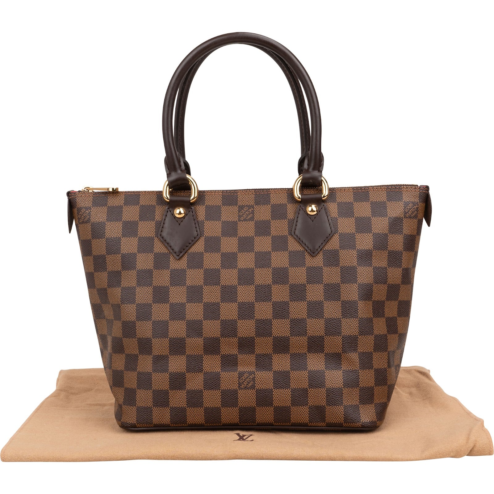 Louis Vuitton Monogram Damier Ebene Canvas Saleya PM Handbag
