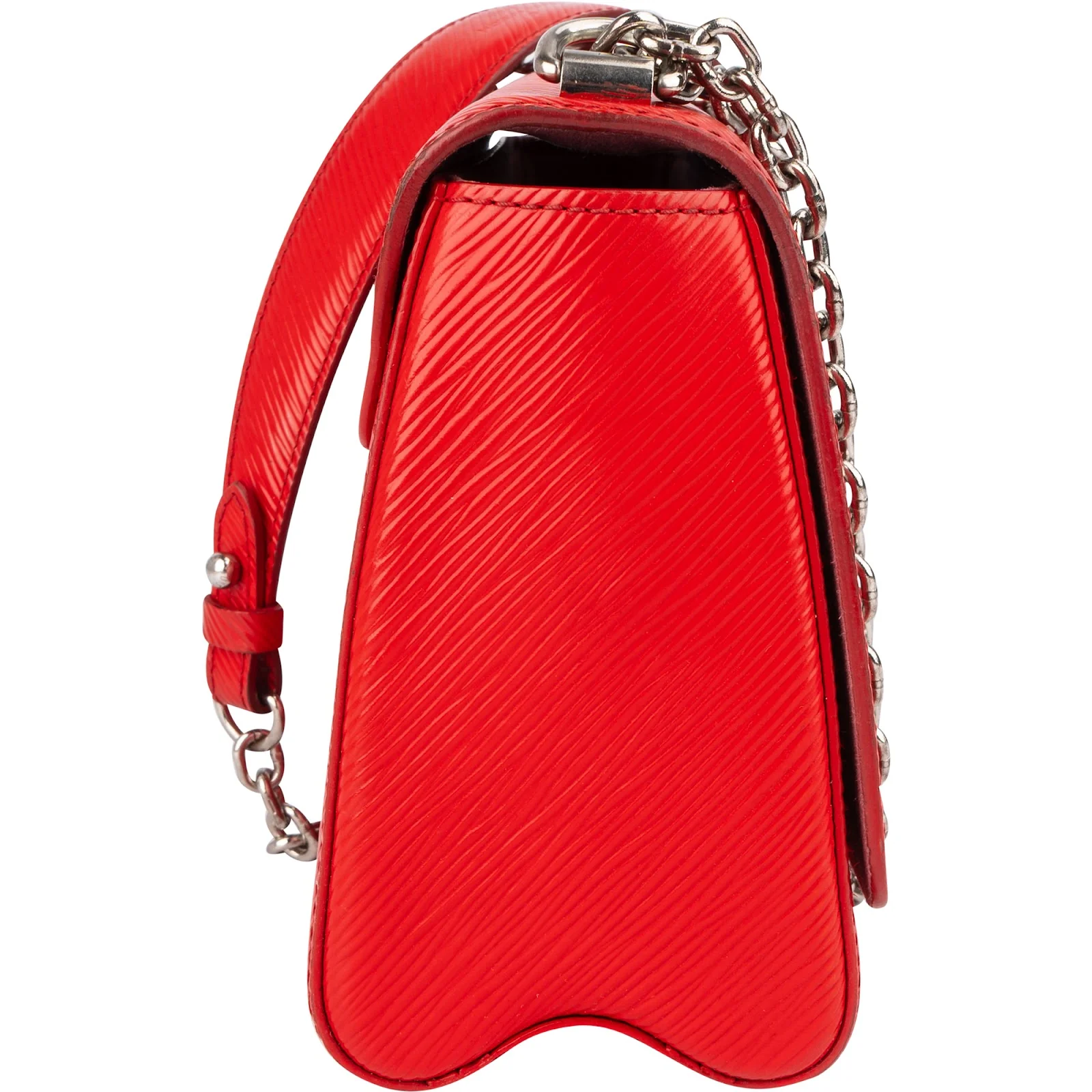 Louis Vuitton Red Epi Leather Twist Crossbody Bag