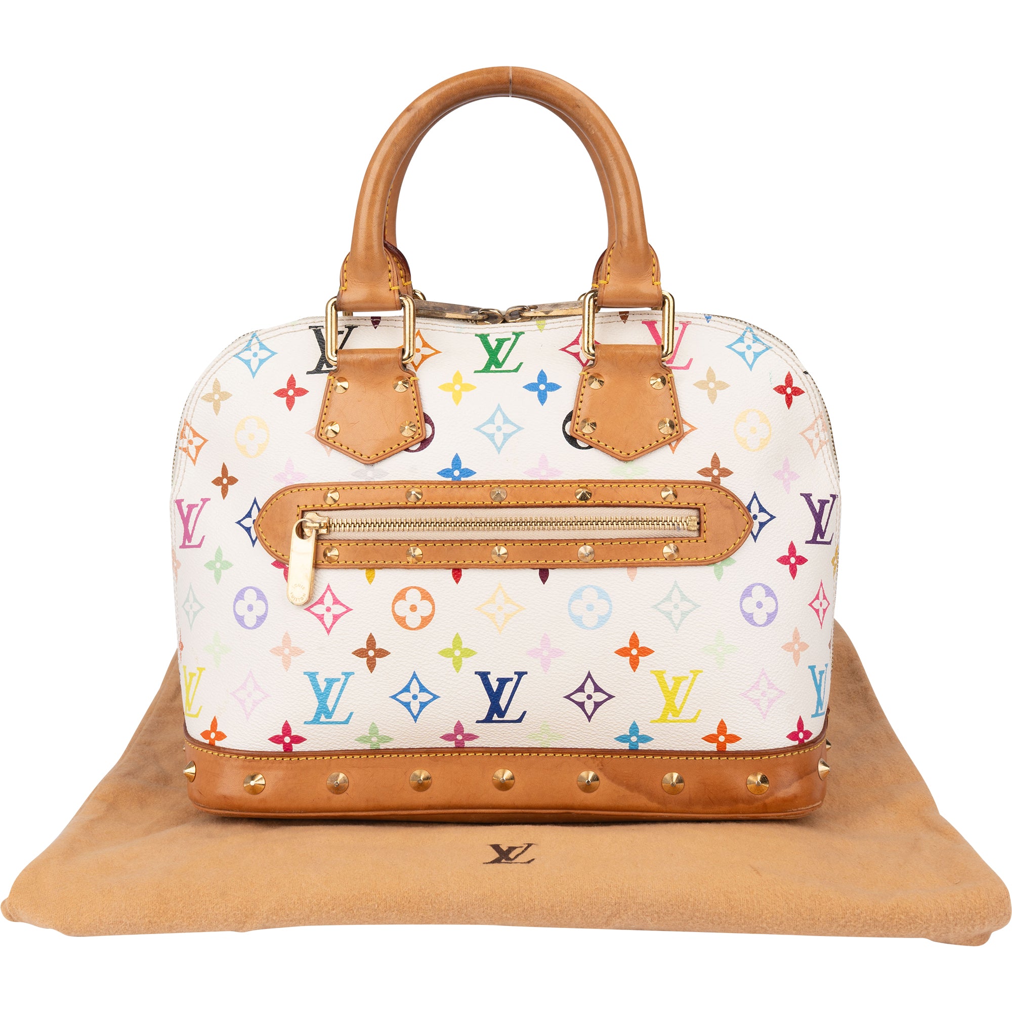 Louis Vuitton Limited Murakami Multicolor Alma PM Handbag