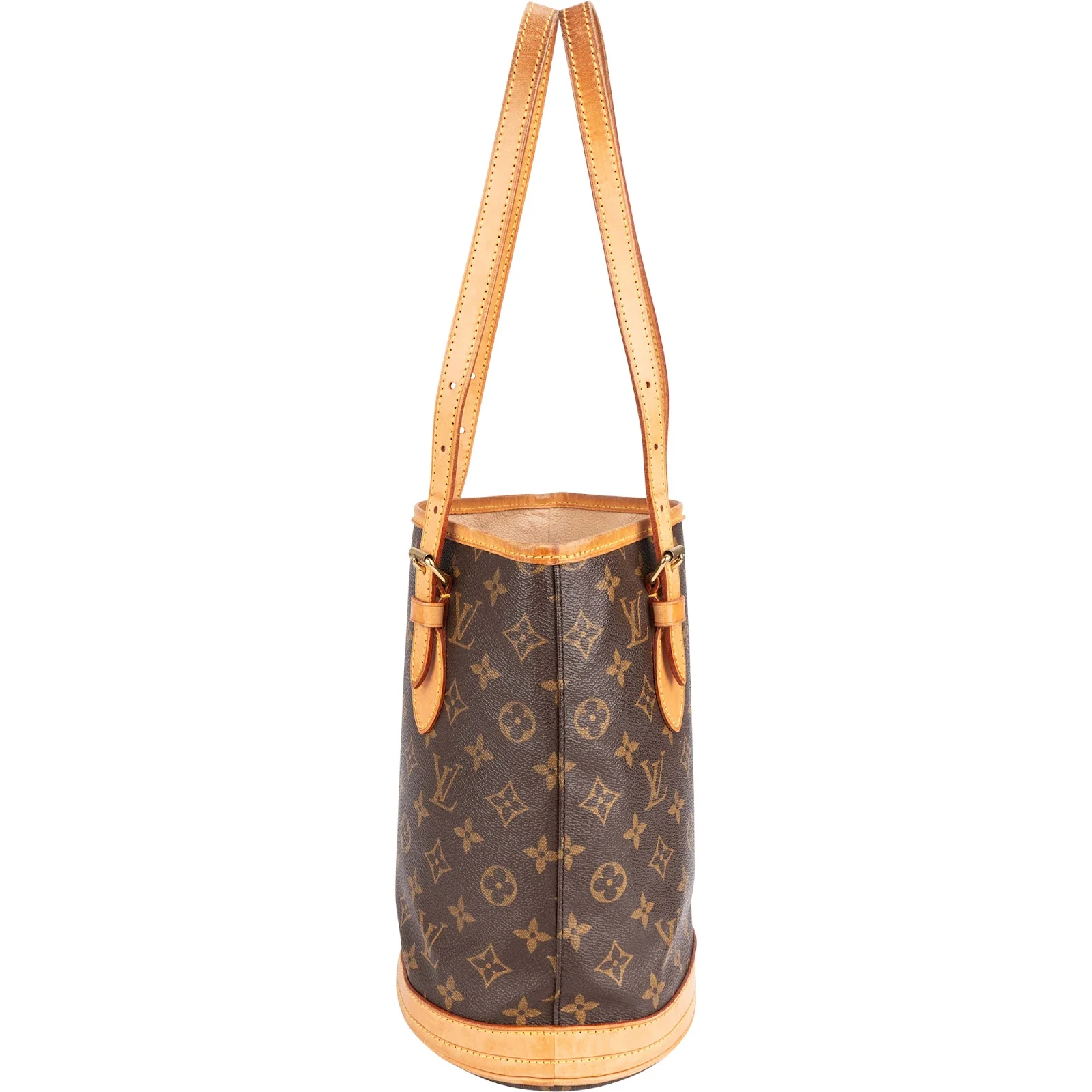 Louis Vuitton Monogram Canvas Bucket PM Shoulder Bag