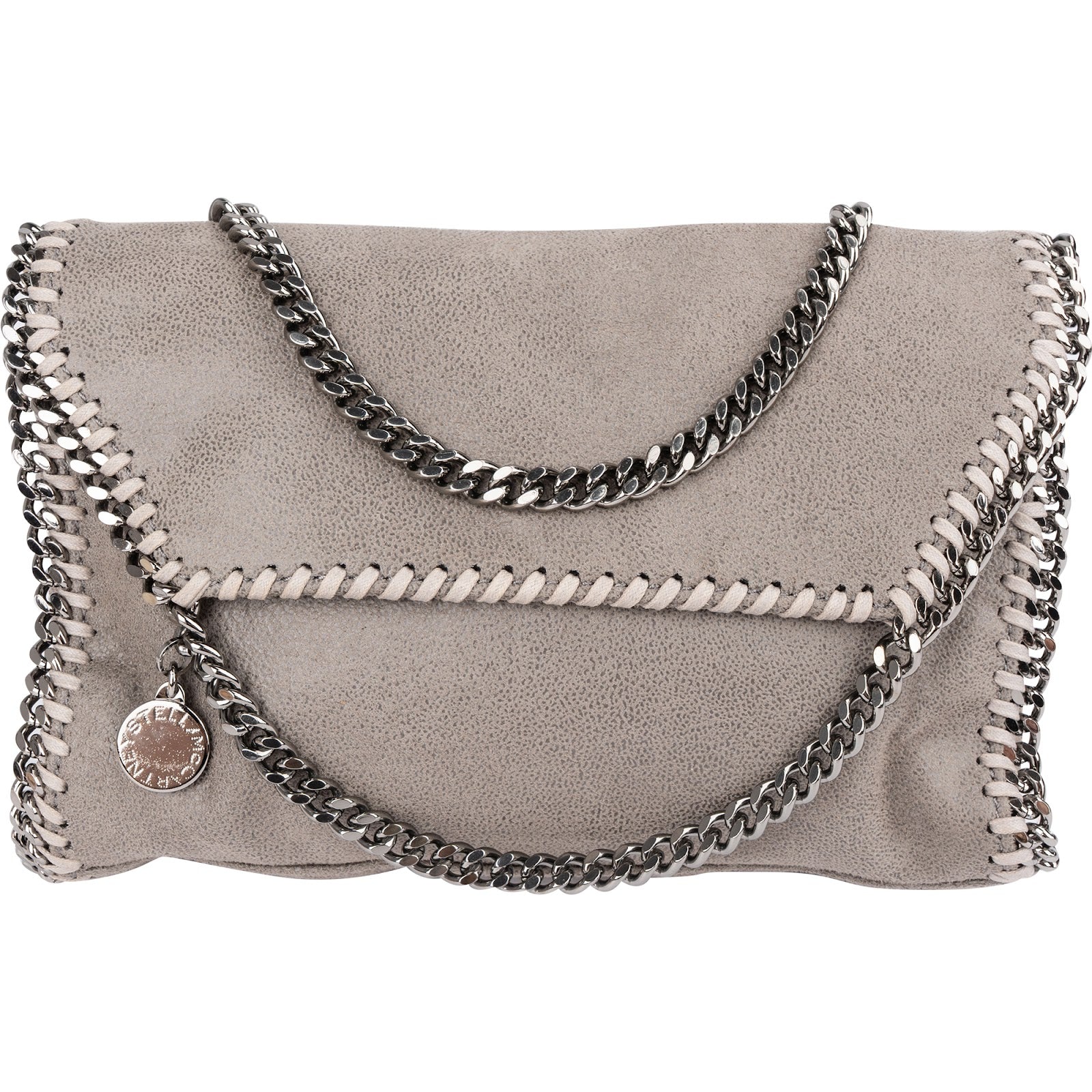 Stella McCartney Shaggy Falabella Fold-Over Crossbody Bag