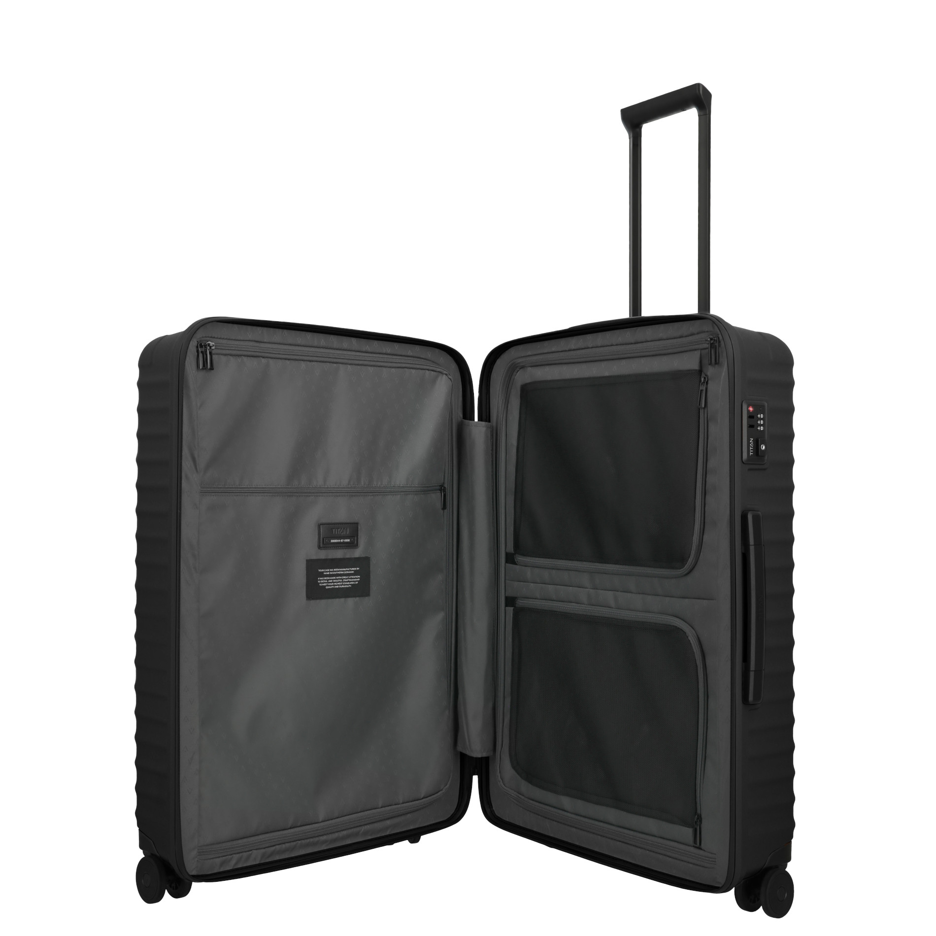 UPGRADE Trolley L (75 cm) - Nightshade black