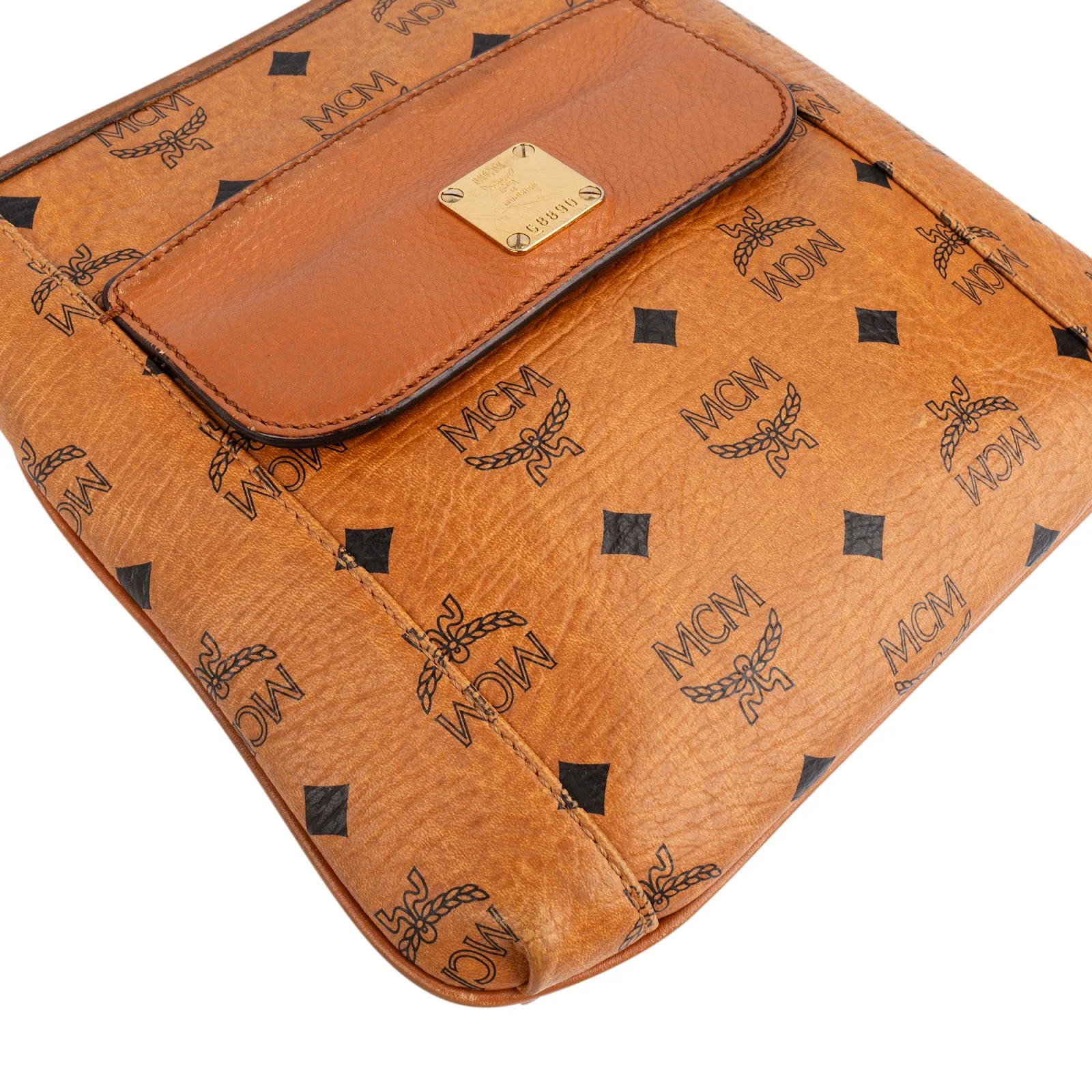 MCM Monogram Visetos Small Crossbody Bag
