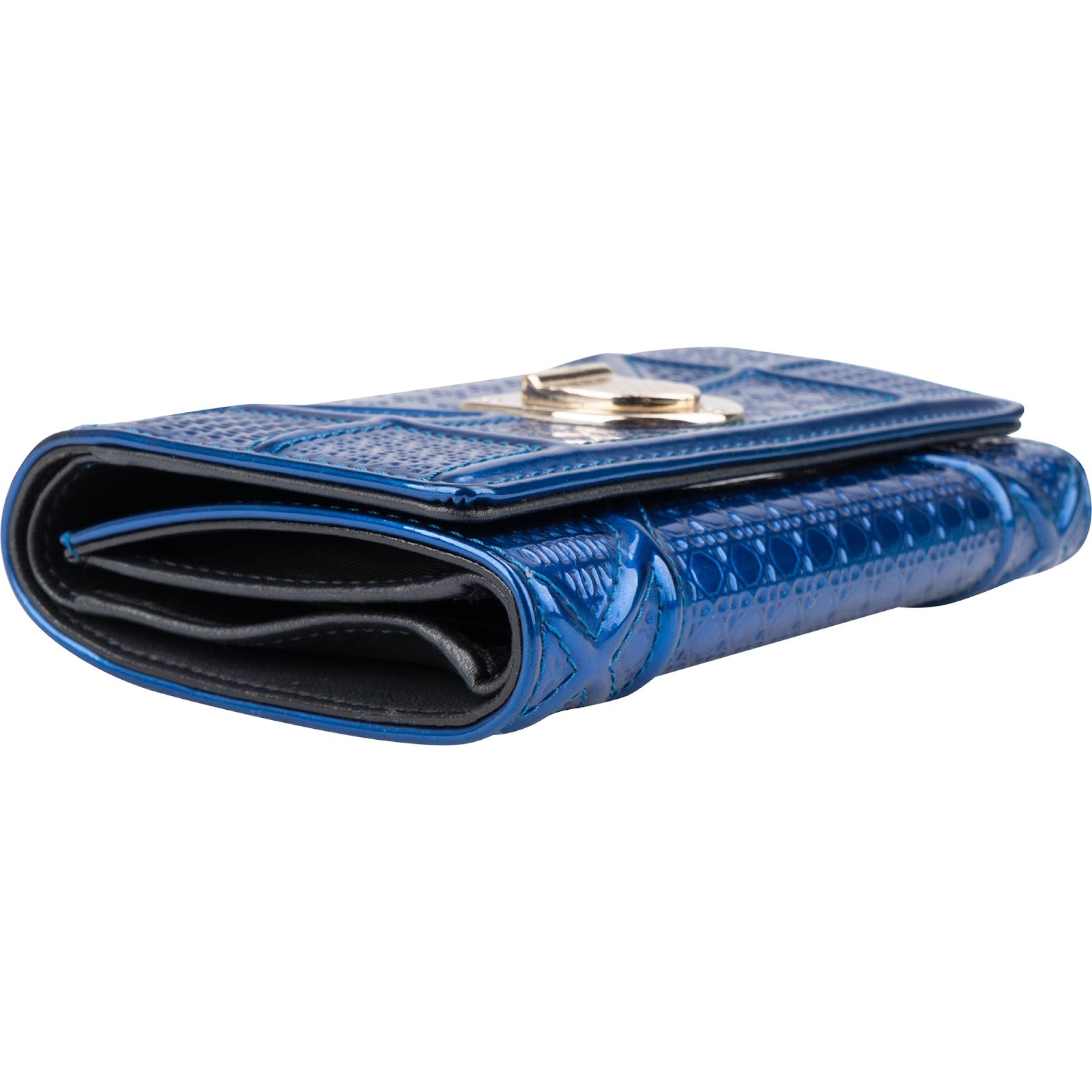Christian Dior - Patent Diorama Wallet