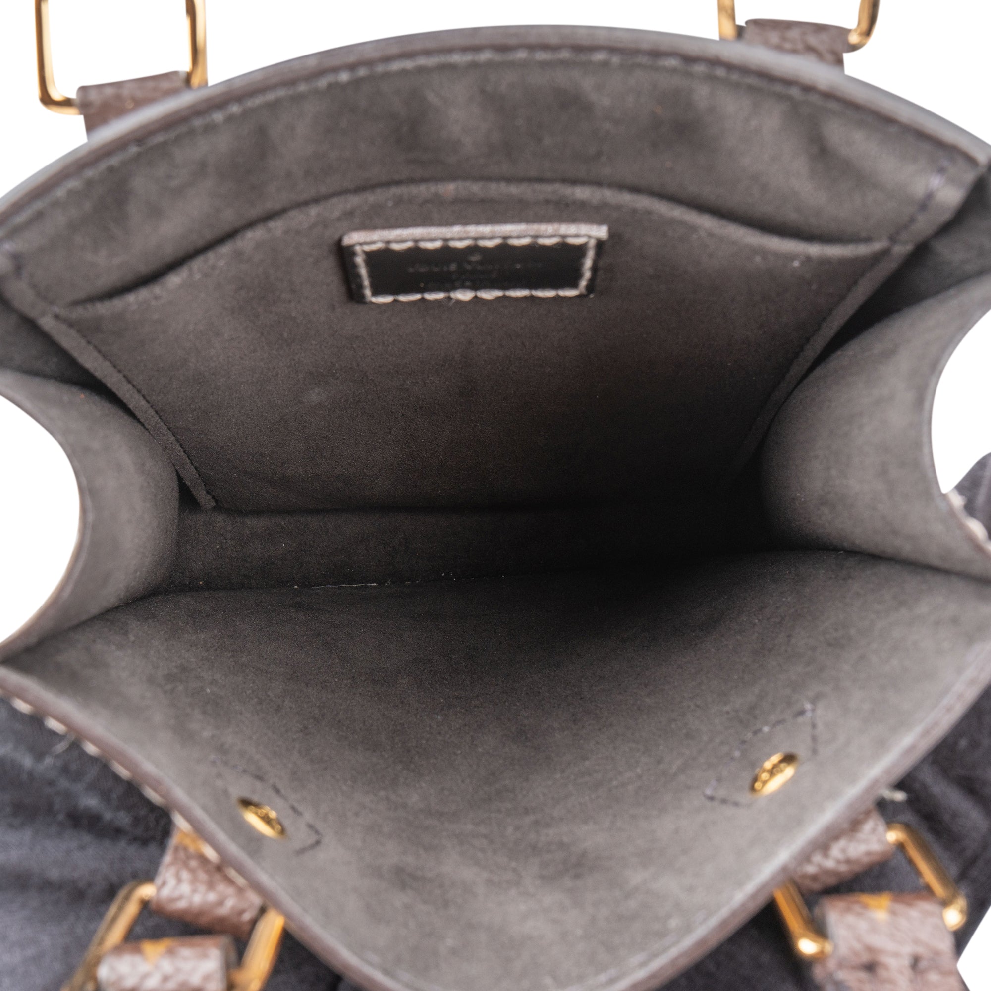 Louis Vuitton Vernis Monogram Petite Sac Plat