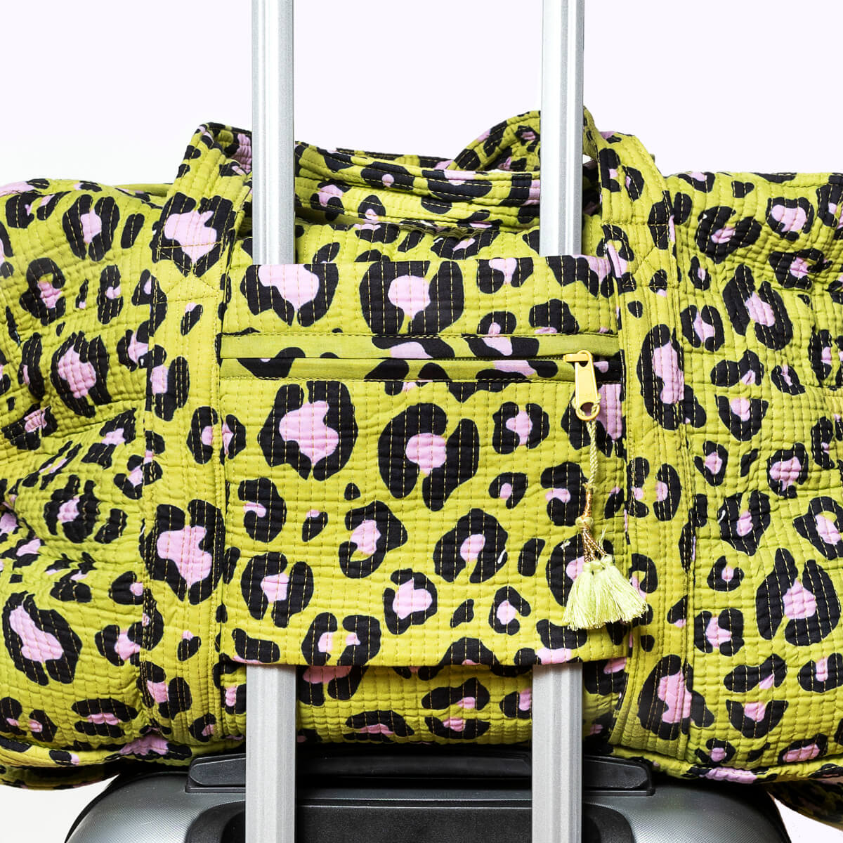 Grosse Reisetasche Oh Leo Cosmic green